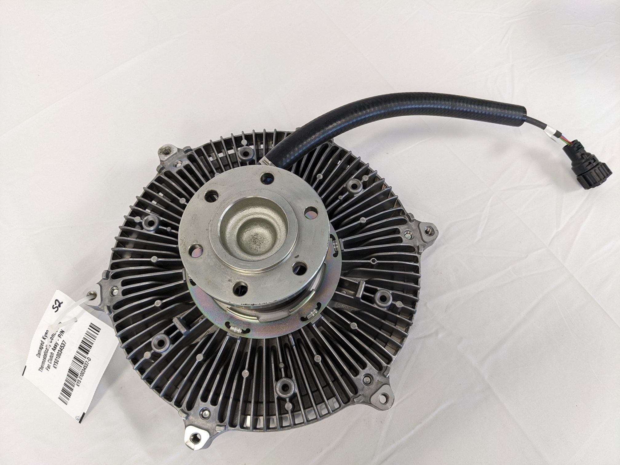 Damaged Kysor Thermostatically Controlled Fan Clutch Assy - P/N KYS010034537 (8908408947004)
