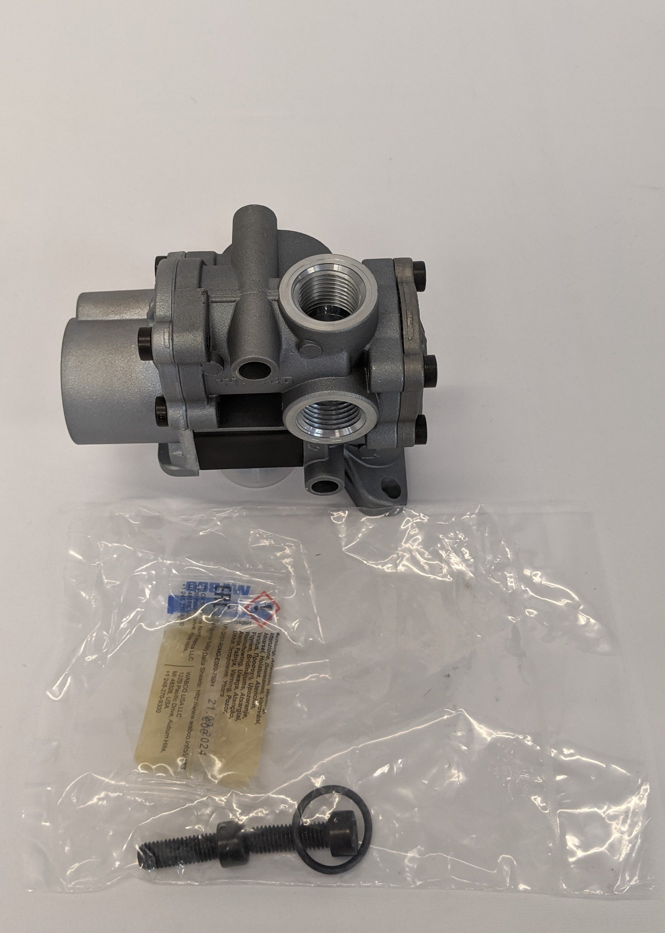 New Wabco LH Antilock Brakes ABS Modulator Valve Kit - P/N 472 195 078 0 (10120809185596)