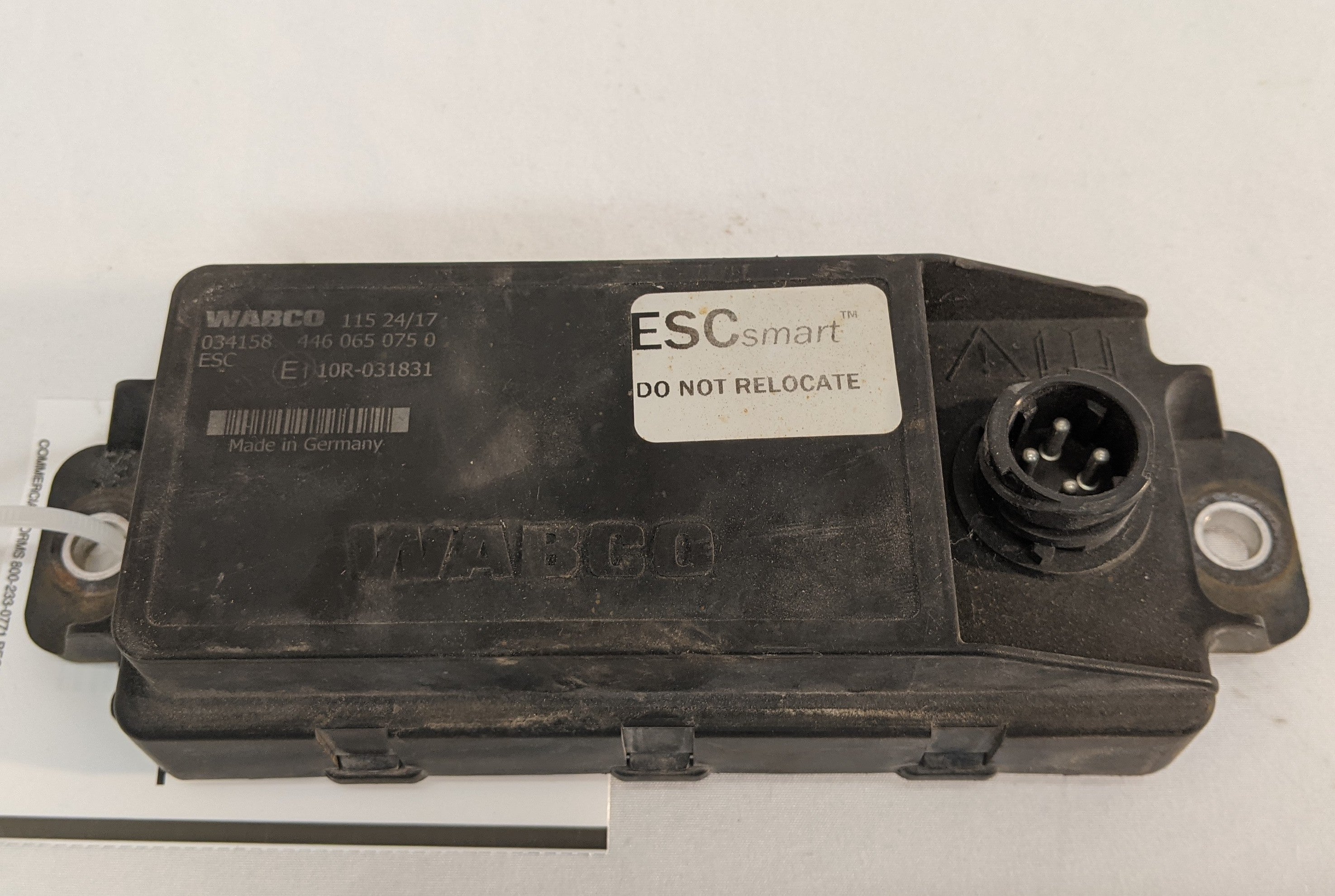 Meritor Wabco Antilock Brake Stability ECU Module - P/N WAB 400 850 299 0 (10074613940540)