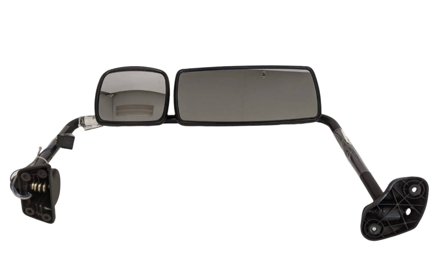 *Cracked* Freightliner M2 LH Manual CB Black Mirror - P/N A22-74243-003 (9931558715708)