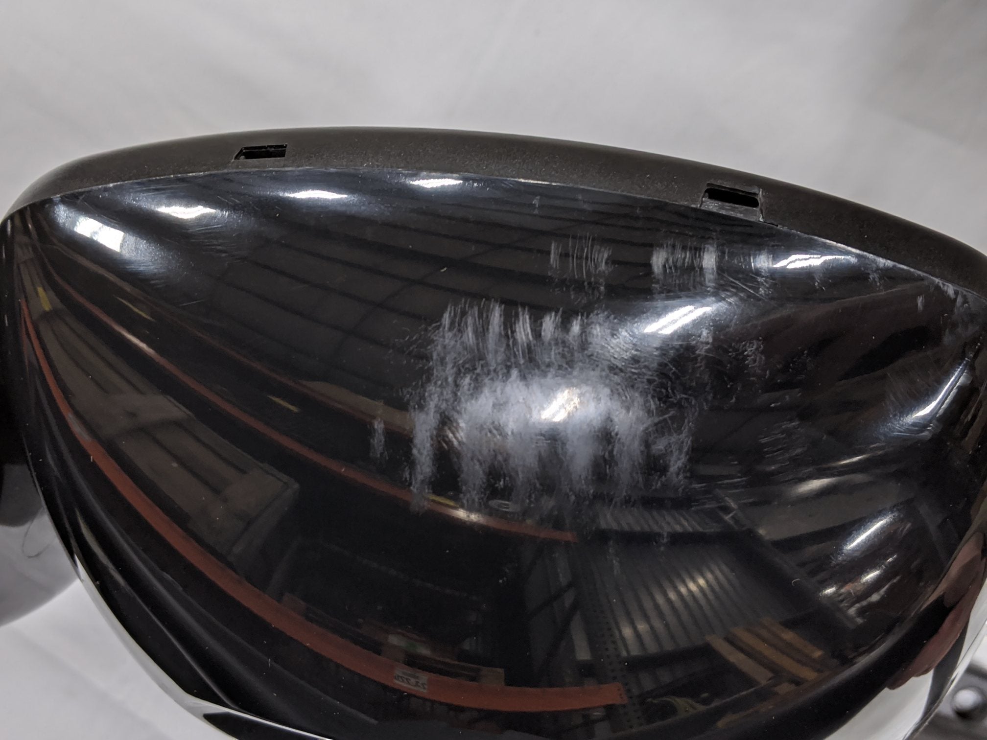 Used Freightliner M2 LH Manual CB Black Mirror - P/N A22-74243-003 (9931492262204)