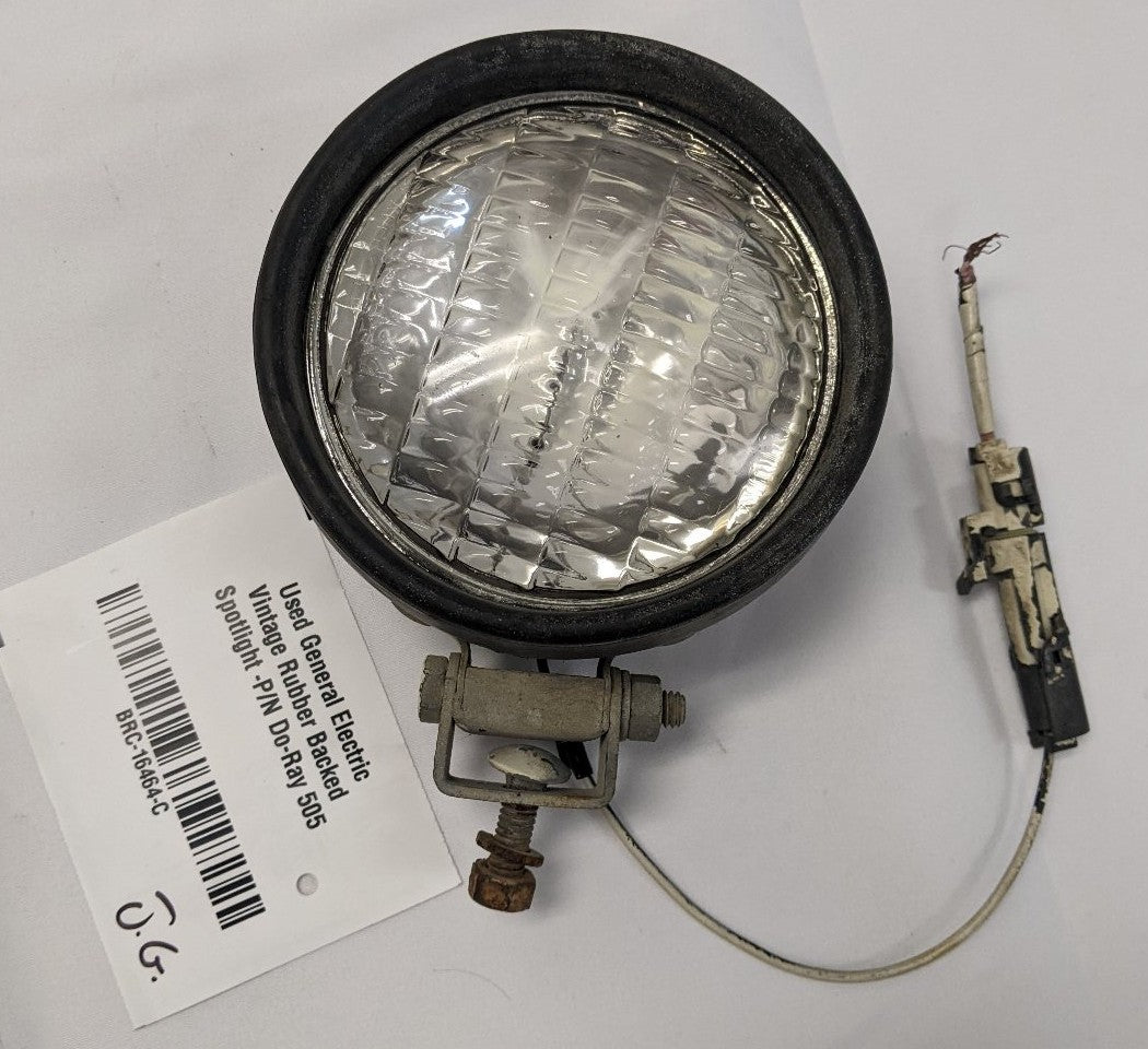 Used Do-Ray 505 Vintage Rubber Backed Spotlight | Do-Ray 505