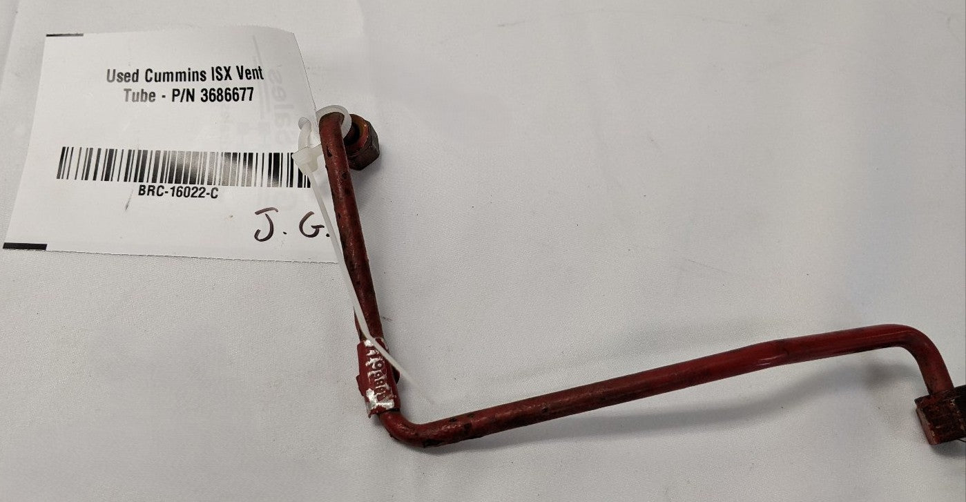 Used Cummins ISX 15 Steel Air Vent Exhaust Tube | P/N 3686677