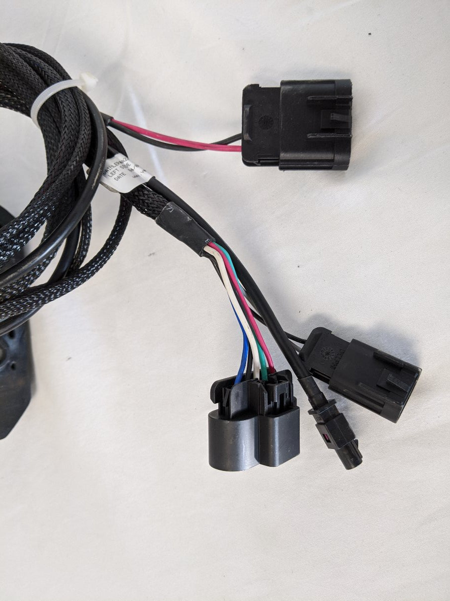 Used Western Star 48X Right Hand Drive LH Black Arm Mirror - P/N A22-79065-002 (9013183480124)