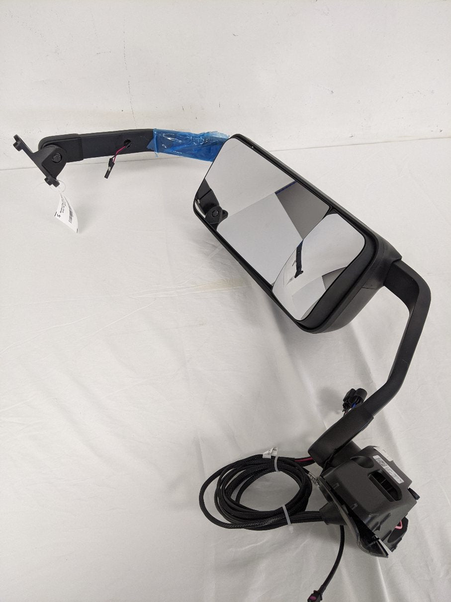 Western Star 48X Right Hand Drive RH HTD Black Arm Mirror - P/N A22-79065-003 (9018509427004)