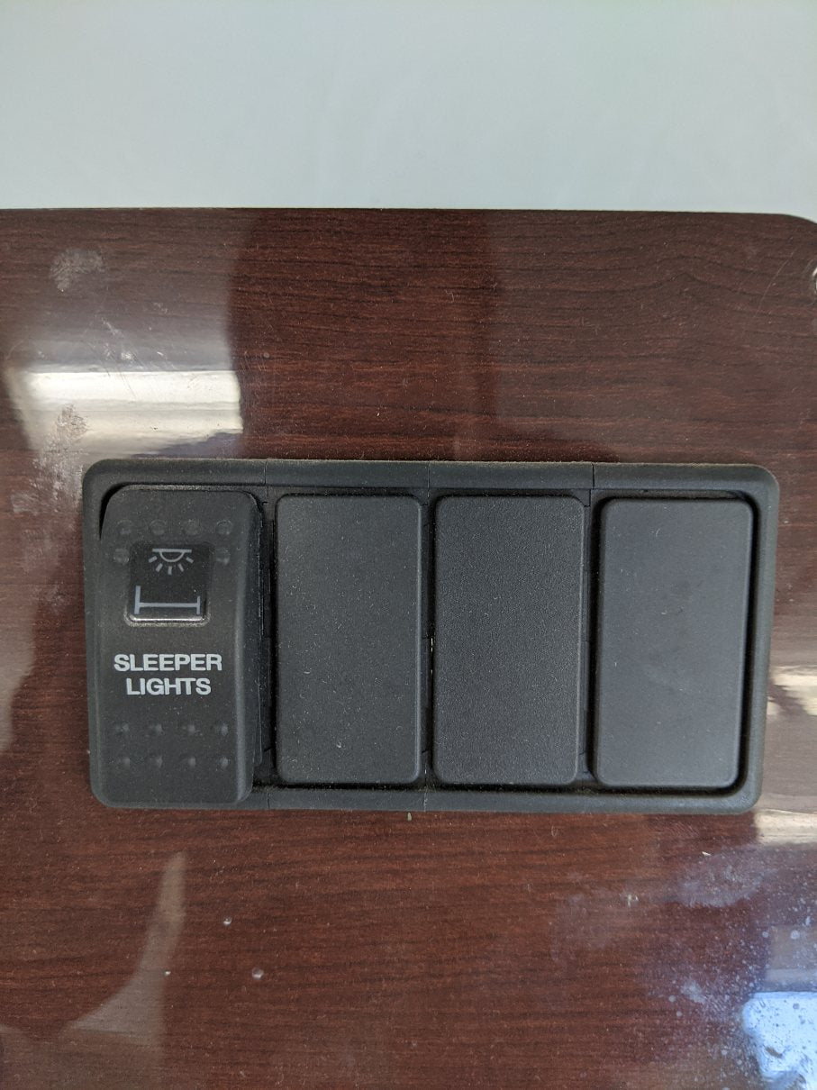 Used Large Cherry Sleeper Control Panel - P/N 18-64085-504 (9064479490364)