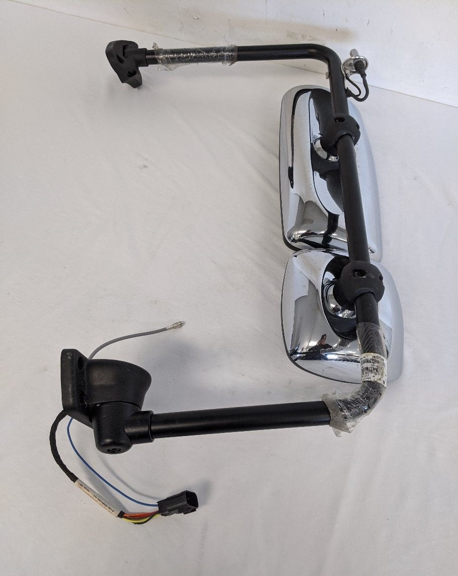 Freightliner M2 LH Heated, Bright Mirror Assembly - P/N A22-74243-010