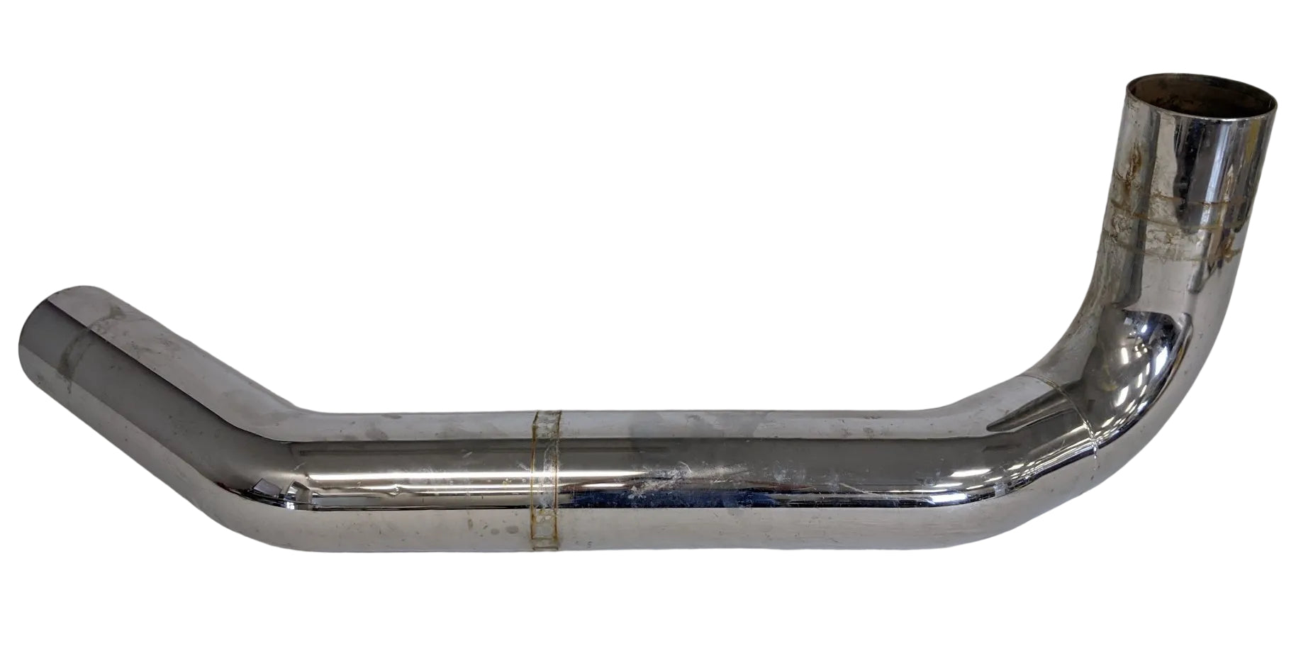Used Freightliner 5" Steel Muffler Exhaust Pipe - P/N 04-21071-006 (9627295121724)
