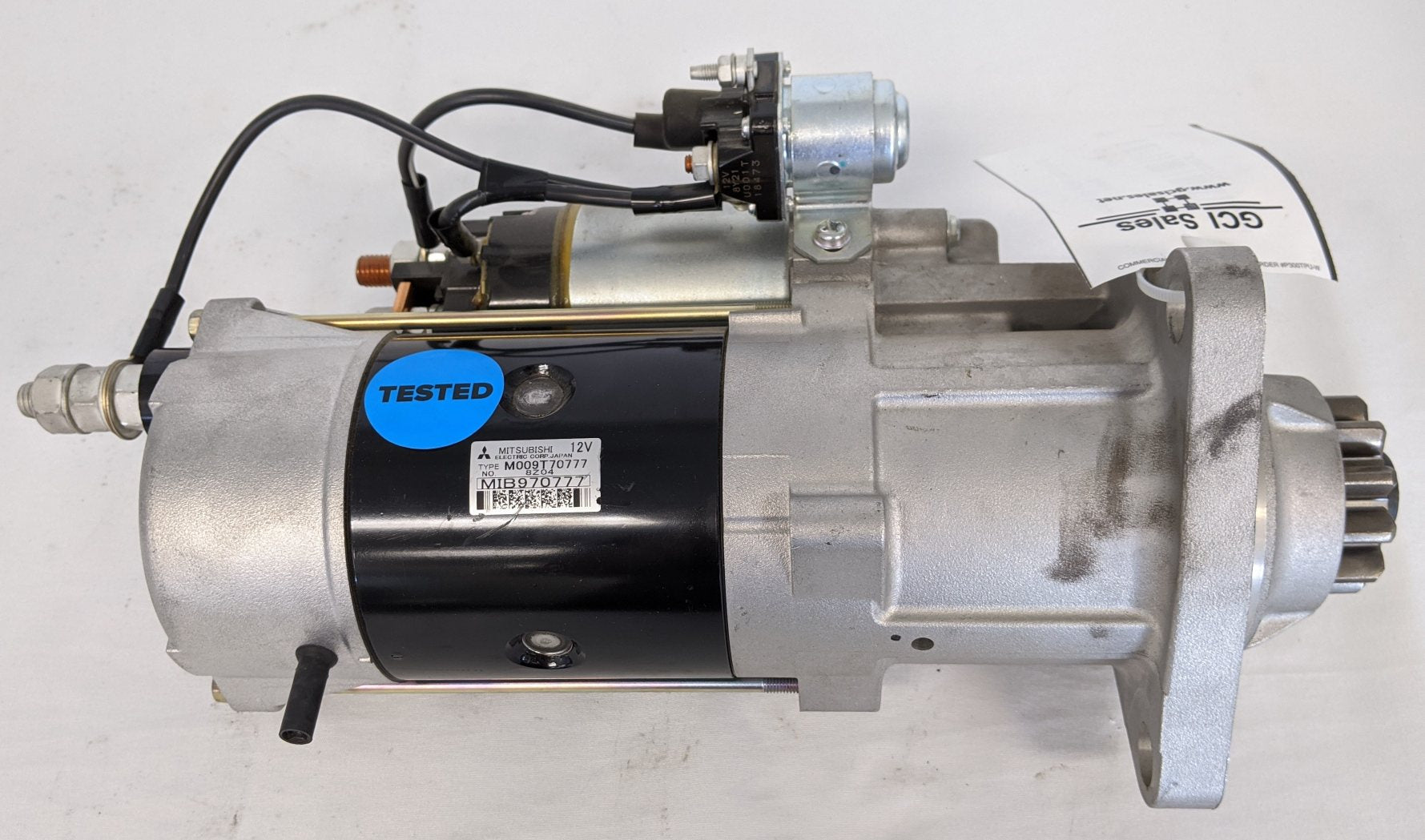 Mitsubishi 105P 12 V Starter Motor - P/N MIB 970777 (9629384343868)