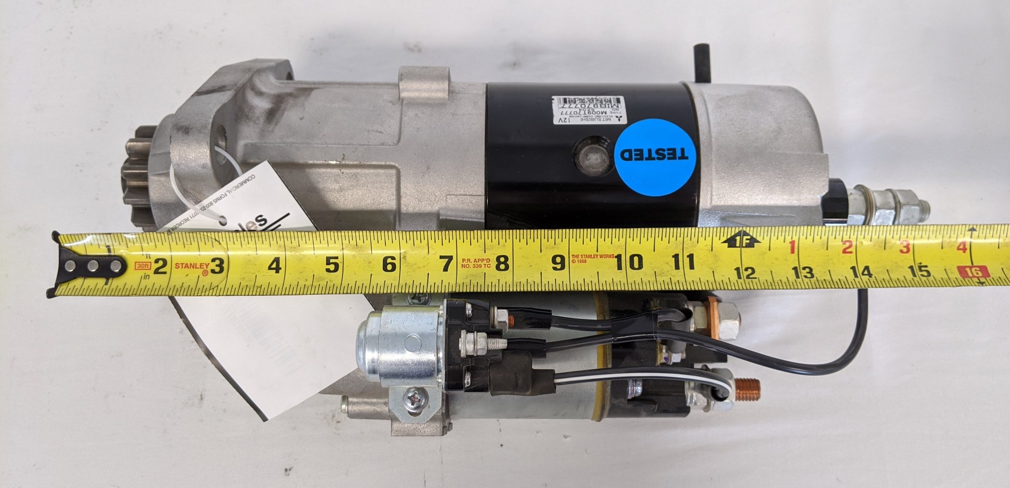 Mitsubishi 105P 12 V Starter Motor - P/N MIB 970777 (9629384343868)