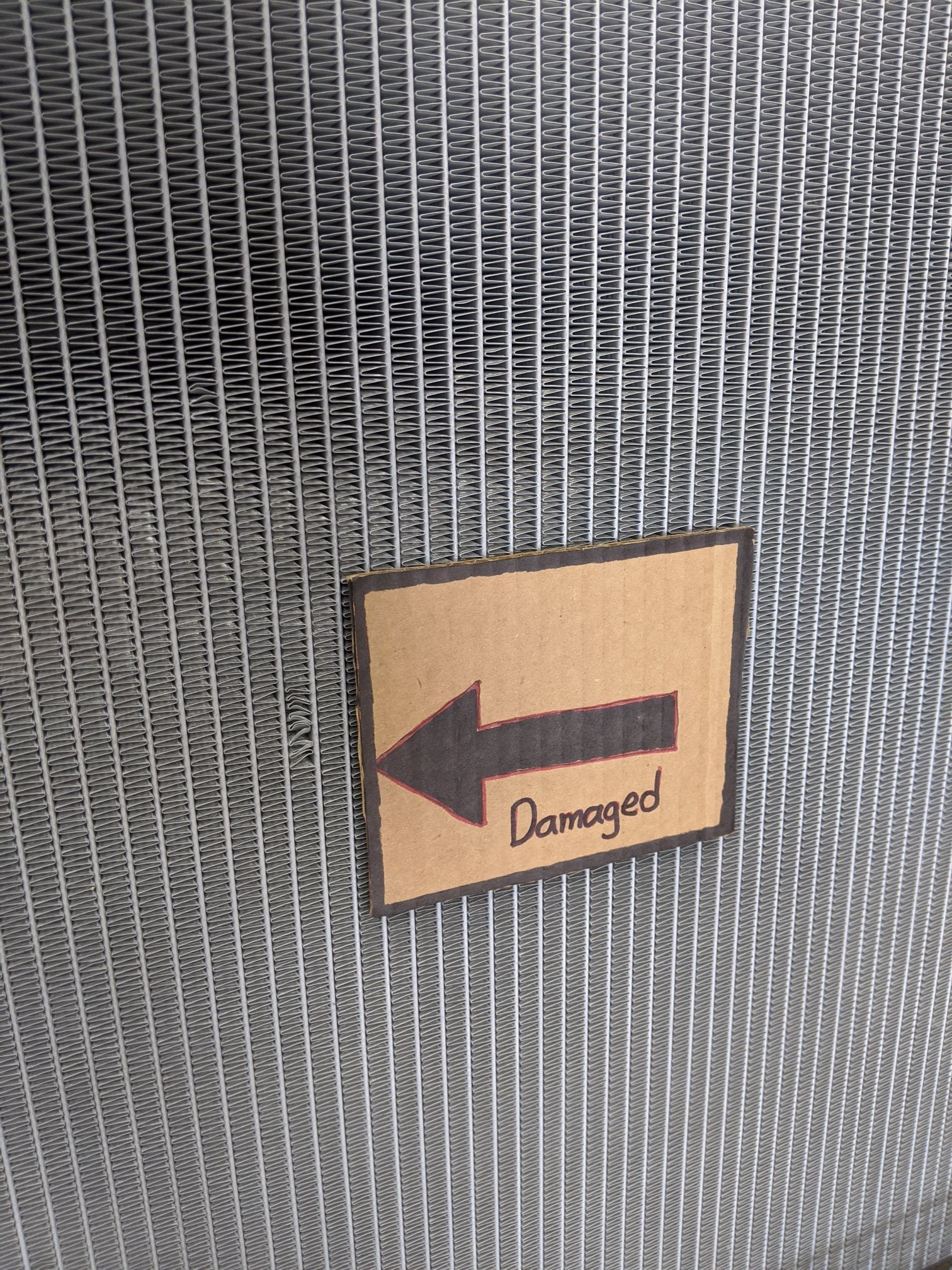 Freightliner 41 3/4" x 31 1/2" x 2" Radiator w/o Oil Cooler - P/N BHT U3701001 (9701325537596)