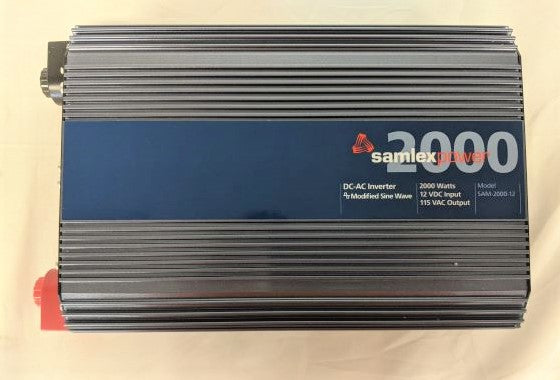 SAMLEX SAM-2000-12 DC-AC INVERTER - P/N SAM-2000-12 (3939786883158)