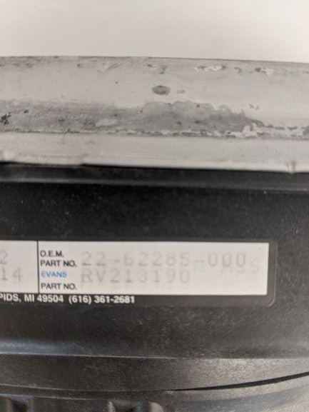 Damaged Evans A/C Condenser with SPAL 12V Fan - 22-62285-000 (9607404388668)