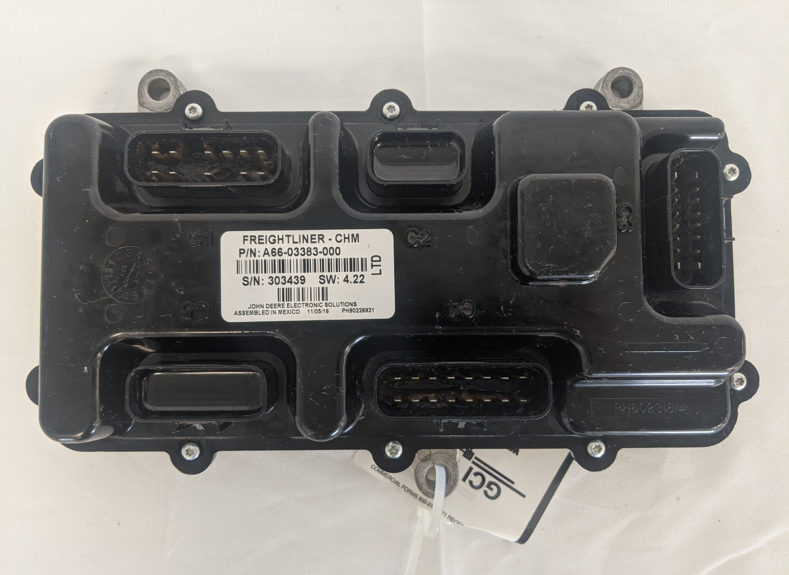 Used John Deere Elec Solutions Freightliner ECM - P/N A66-03383-000 (8340285423932)