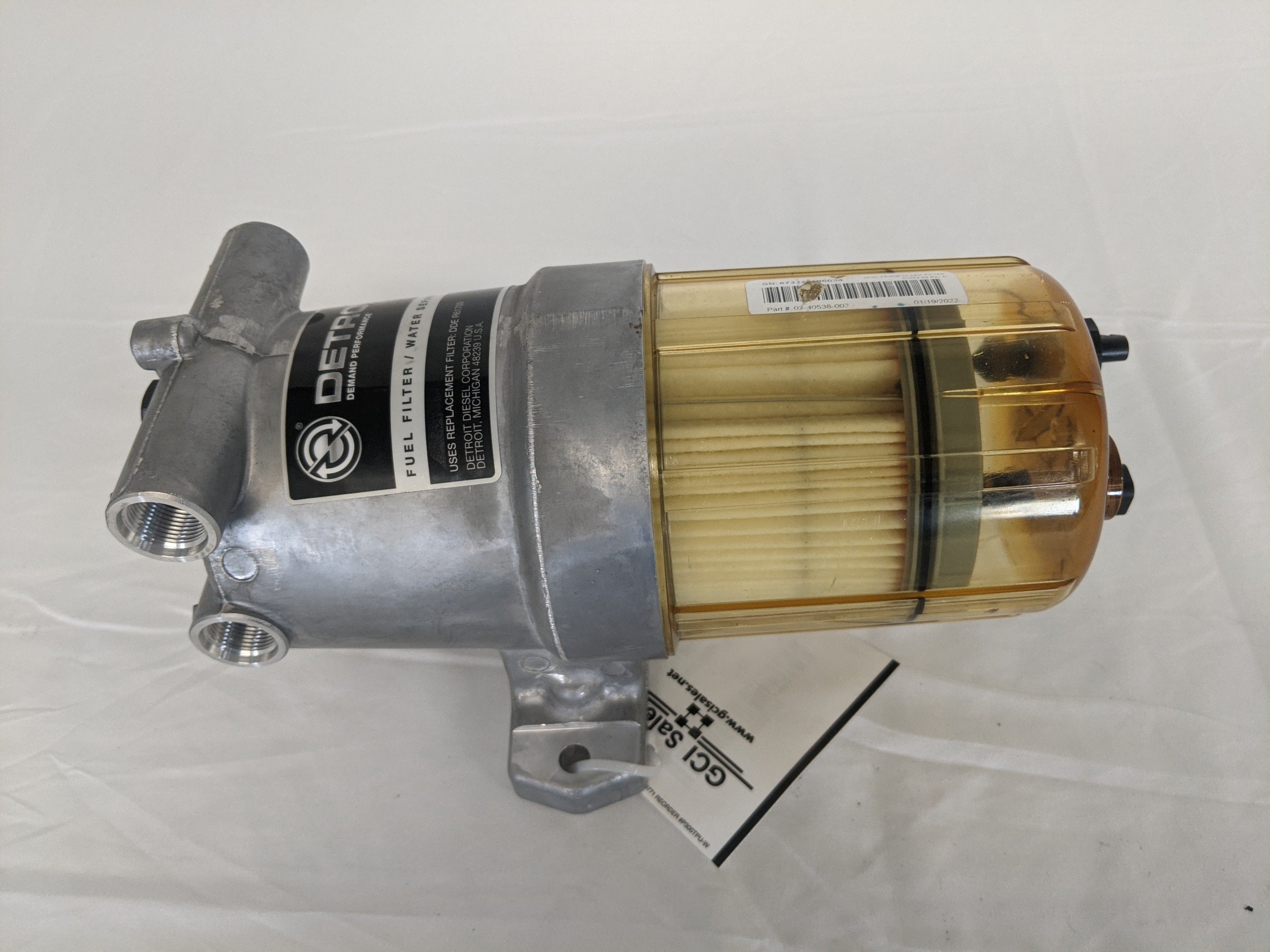 Used Detroit Fuel Water Separator - P/N 03-40538-002 (8521509536060)