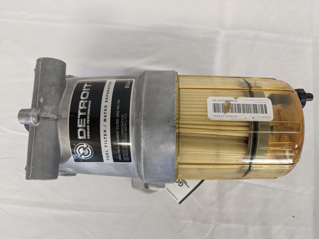 Used Detroit Fuel Water Separator - P/N 03-40538-002