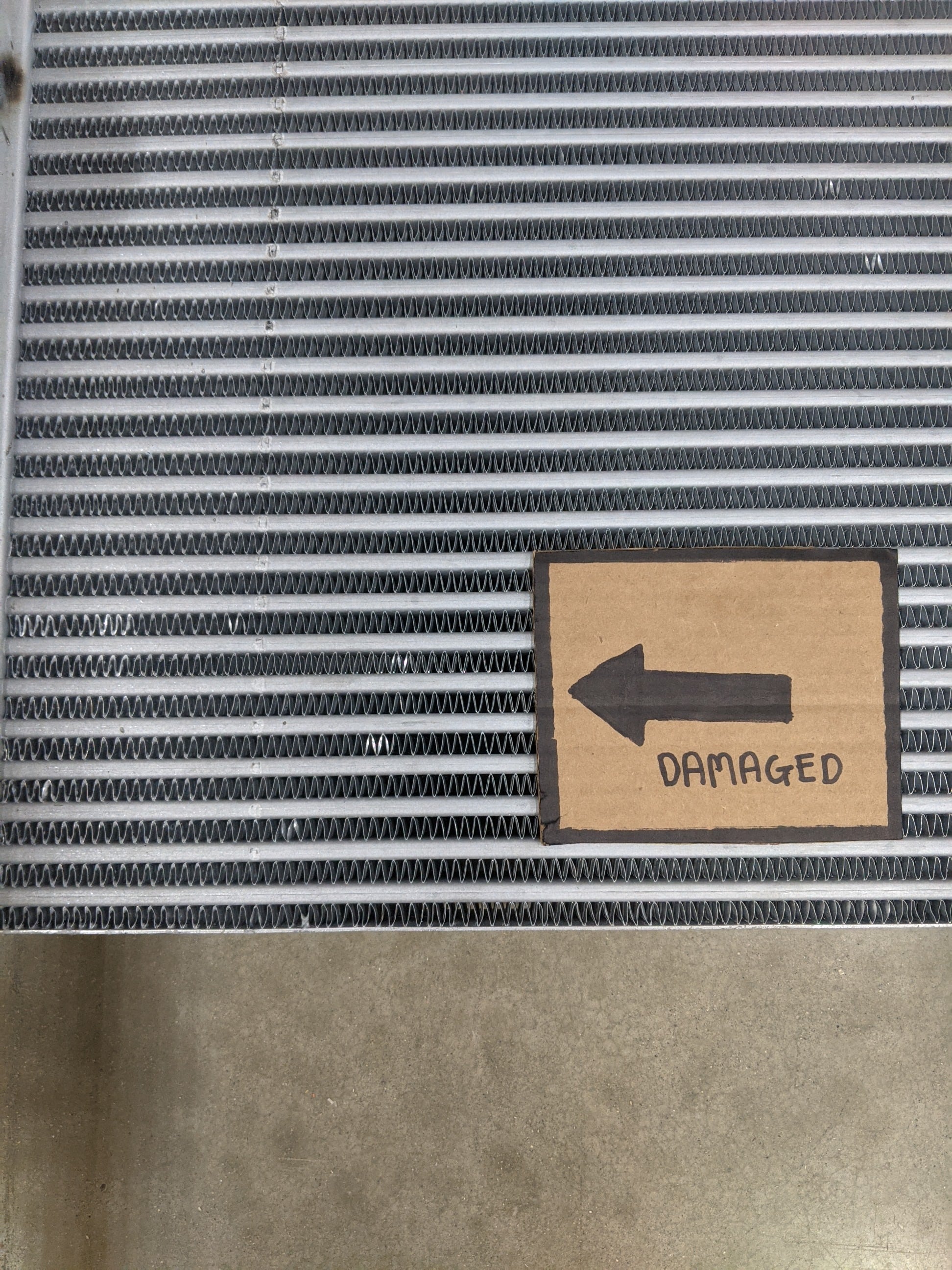 Western Star 47X 36 ½" x 26 5/8" Charge Air Cooler Assembly - P/N TXE1030519 (8434811601212)