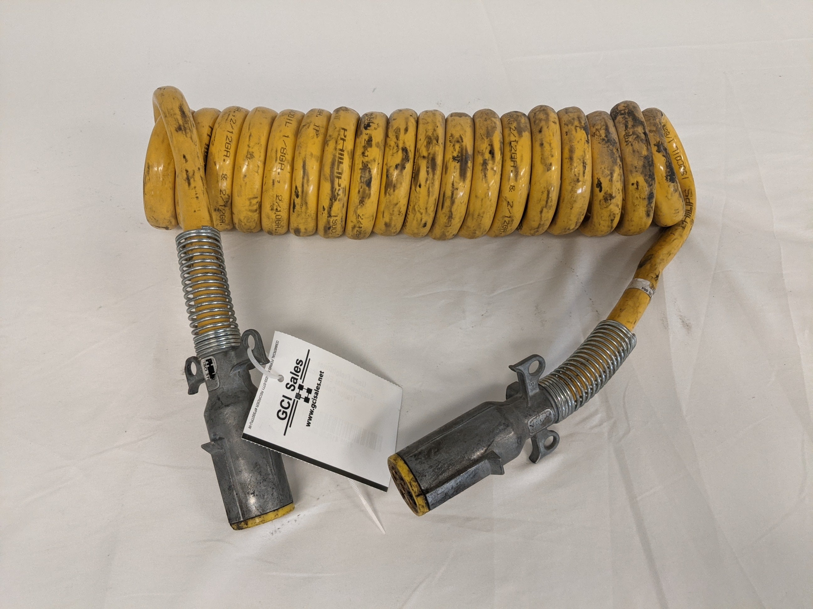 Used Freightliner Supplemental Electrical Trailer Cable - P/N PHM 41FL35 004 (8553845457212)