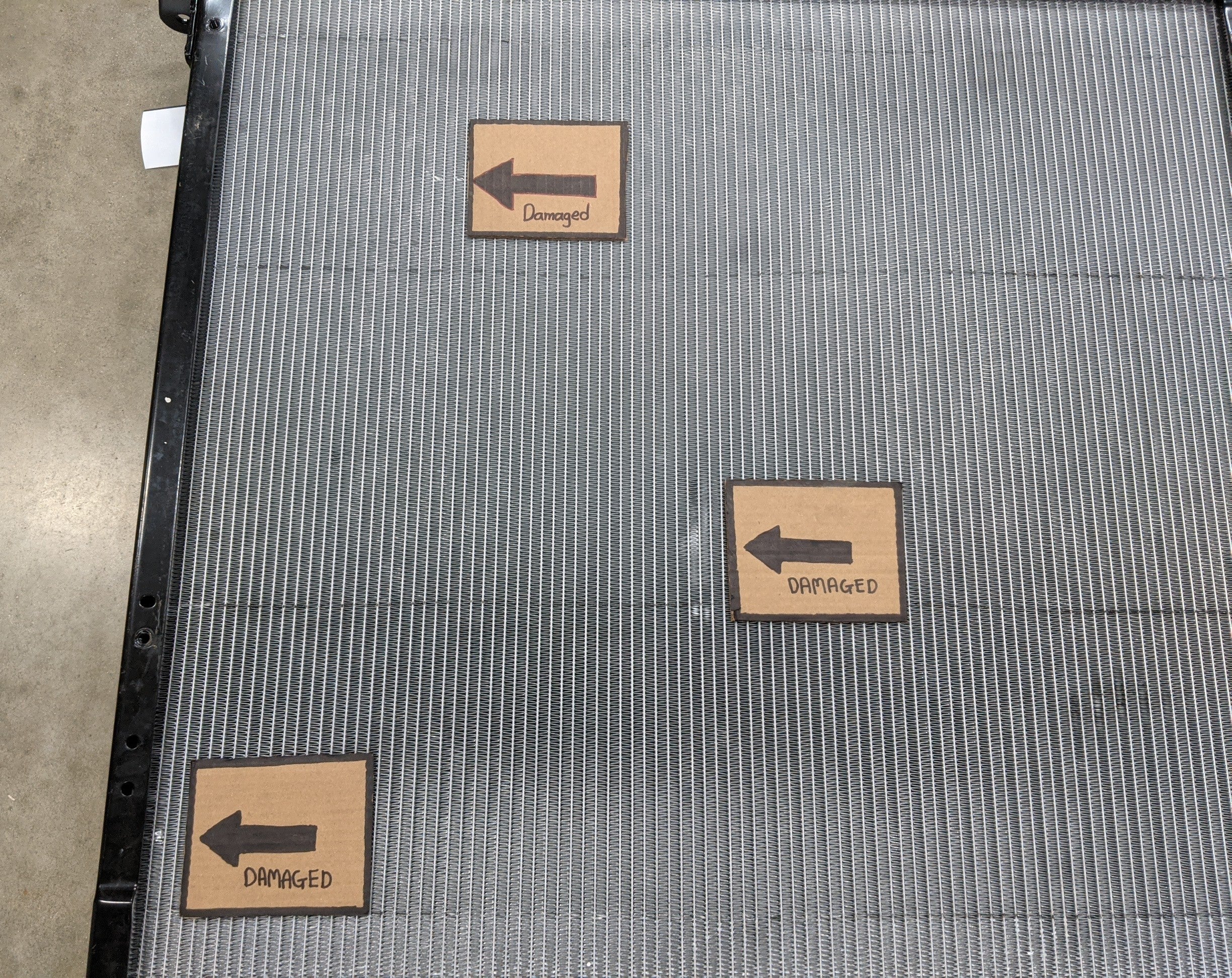 Freightliner Cascadia 38½x35¾" Core & Tank Radiator Assy - P/N MOD 3S0580800002 (8434778702140)