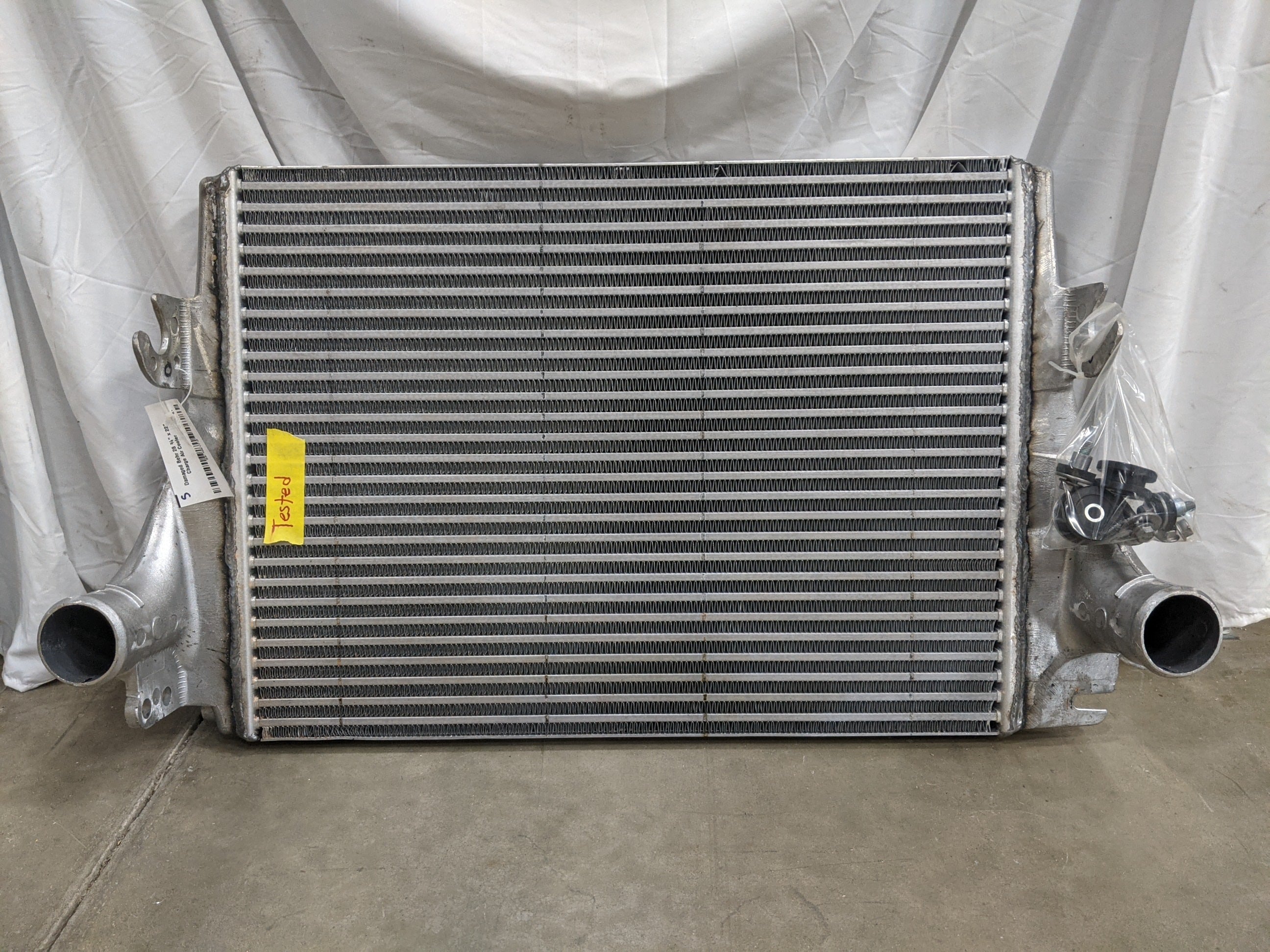 Damaged Behr 28 ¾" x 22" Charge Air Cooler - P/N  01-33030-000 (8399850307900)