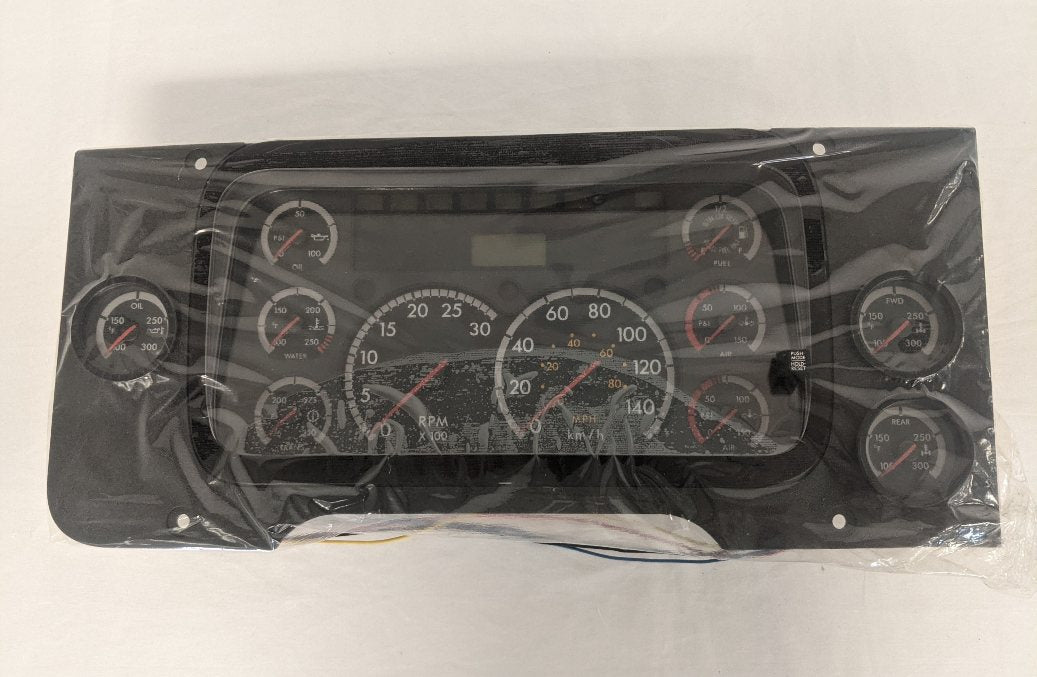 Freightliner P3 Km/hr ICU3 Speedometer & Tach Cluster - P/N A22-61851-007 (8509192241468)