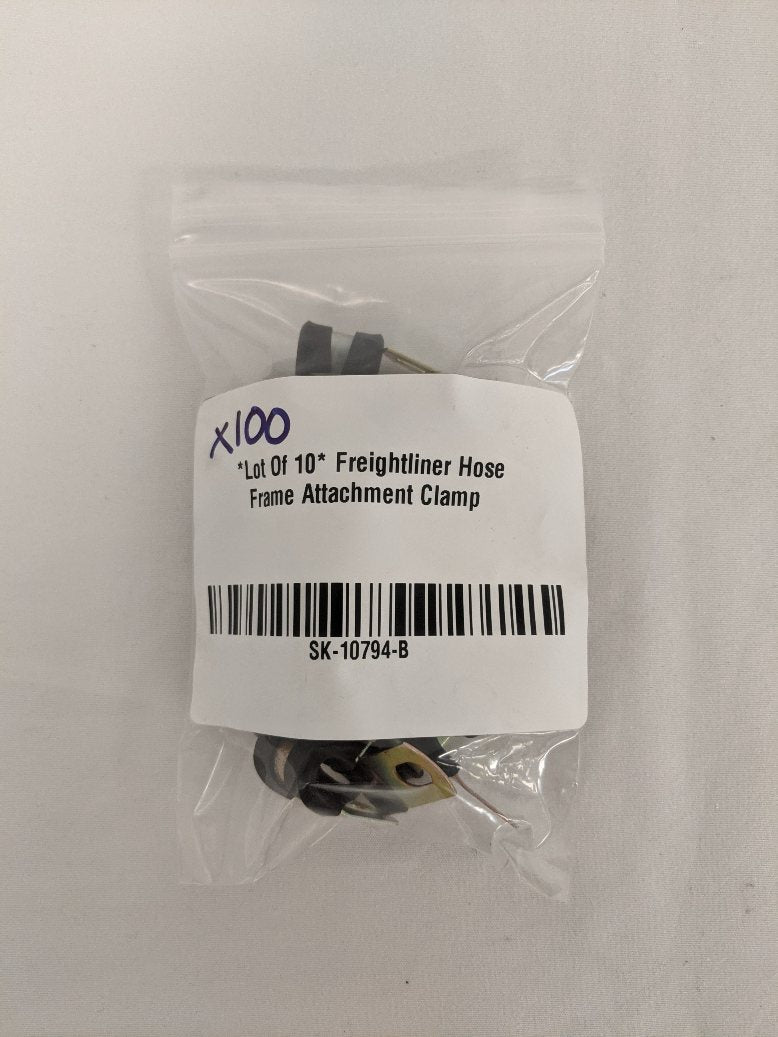 *Lot Of 10* Freightliner Hose Frame Attachment Clamp - P/N S630G4 (8509112549692)