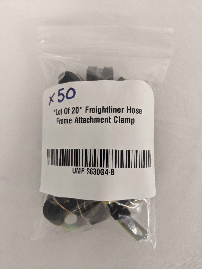 *Lot Of 20* Freightliner Hose Frame Attachment Clamp - P/N S630G4 (8509121823036)