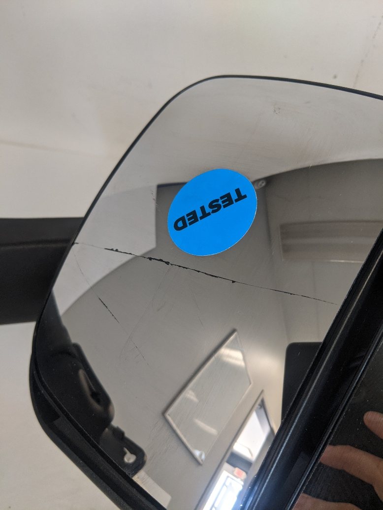 *Broken Glass* Freightliner Cascadia P3 LH Chrome Mirror - P/N A22-61257-007 (8474740130108)