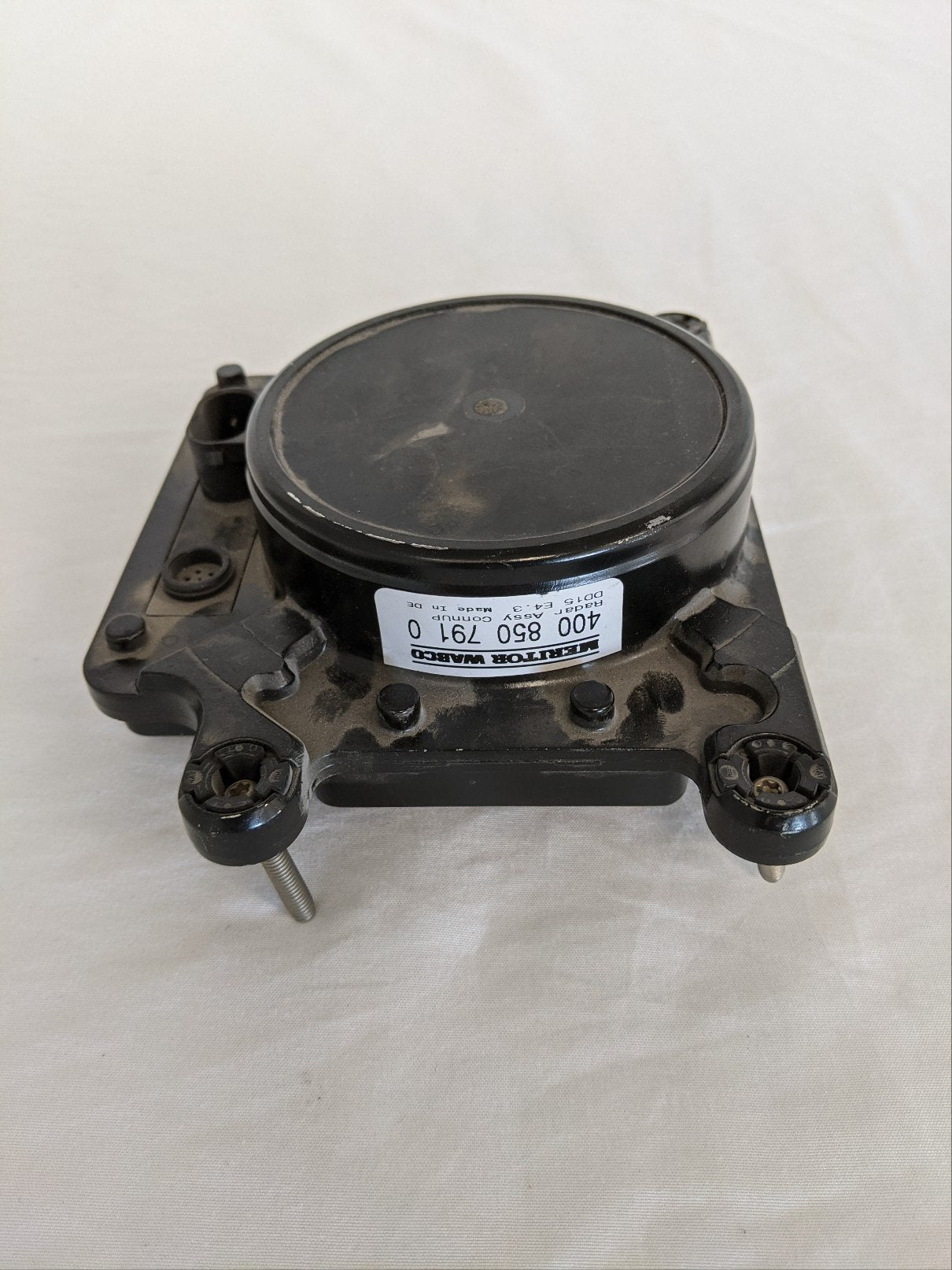 Used FL Collision Avoidance System Front Radar Sensor - P/N WAB 400 850 791 0 (8754513609020)