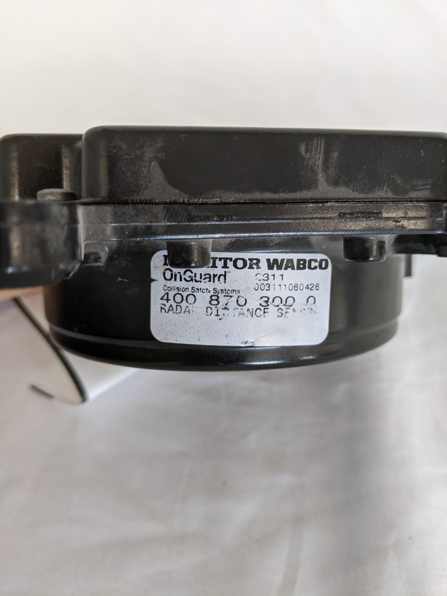 Used FL Collision Avoidance System Front Radar Sensor - P/N WAB 400 870 300 0 (8754541297980)