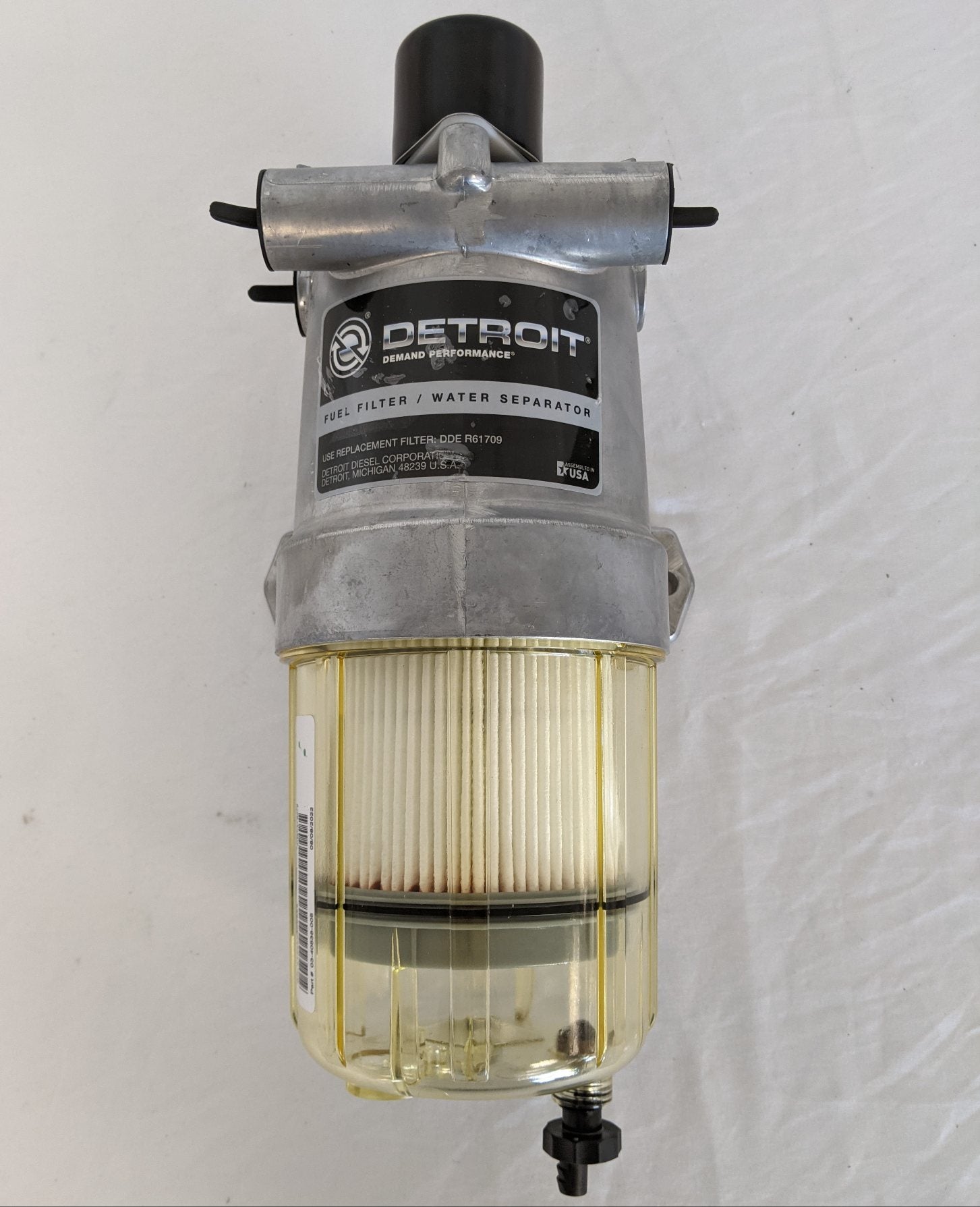 Detroit Diesel Bypass Pump Fuel Water Separator - P/N: 03-40538-005 (8753611407676)