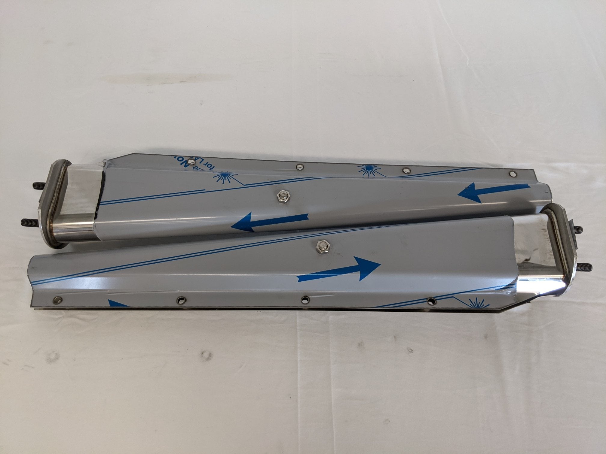 *Set of 2* Nuline 32 ½" SS Mud Flap Spring Hanger Brackets- P/N 22-74007-000 (8732112290108)