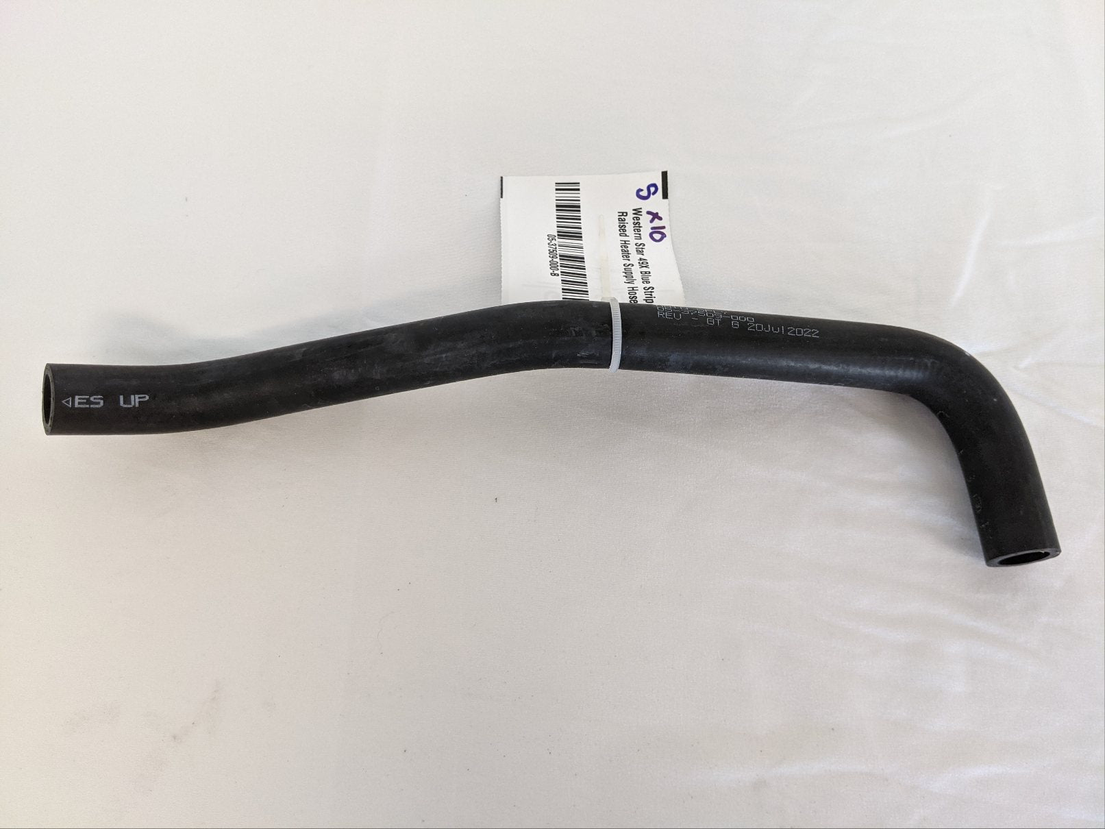 Western Star 49X Blue Stripe Raised Heater Supply Hose - P/N 05-37509-000 (8753853235516)