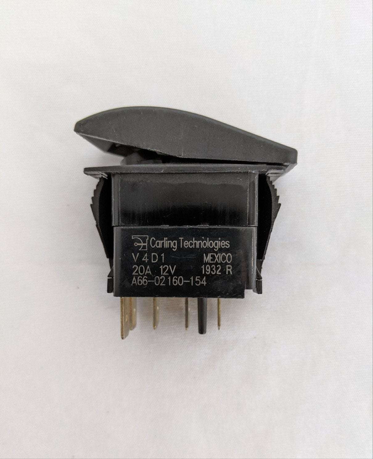 Carling Tech Rear Work Lamp Rocker Switch - P/N A66-02160-154 (8826507231548)