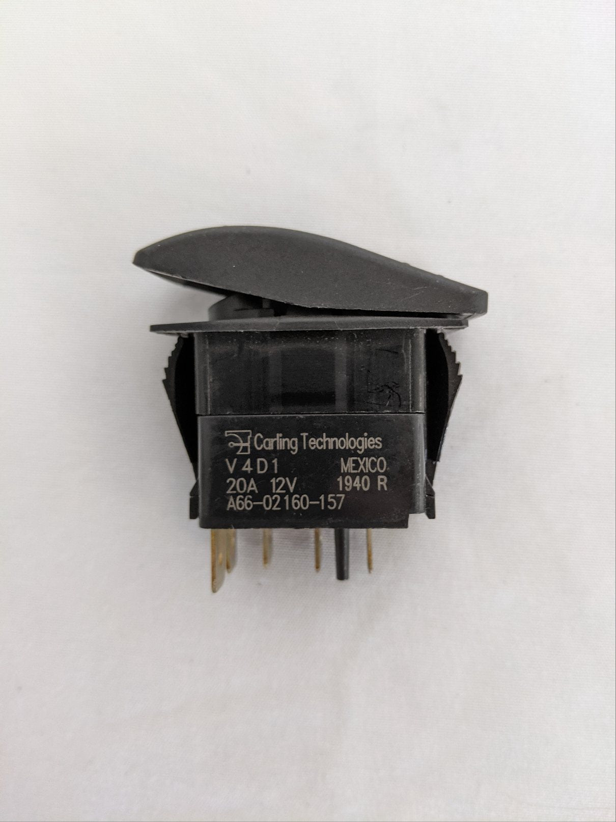 Carling Tech Sander Rocker Switch - P/N A66-02160-157 (8827001143612)