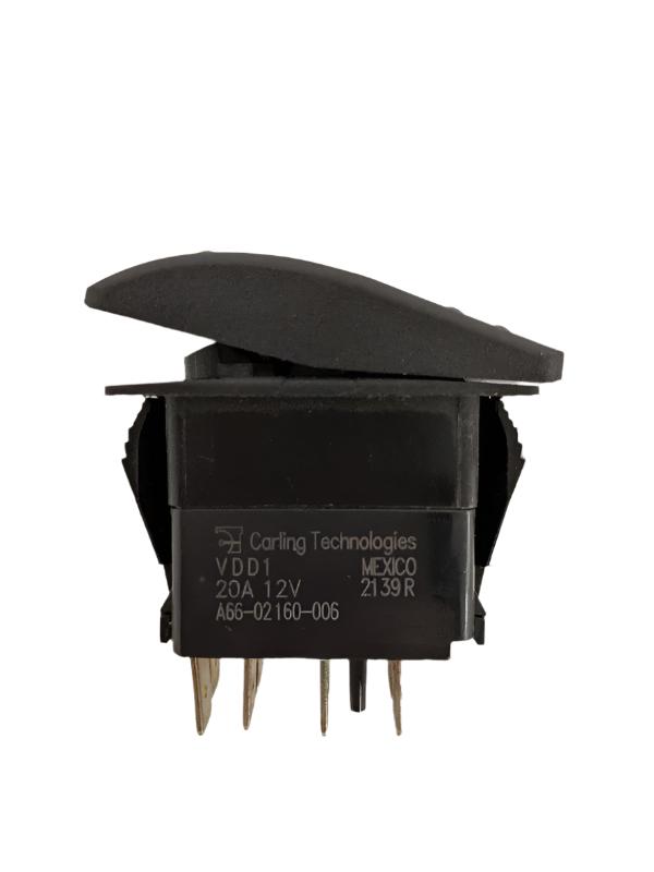 Western Star Engine Fan Rocker Switch - P/N A66-02160-006 (8888982896956)