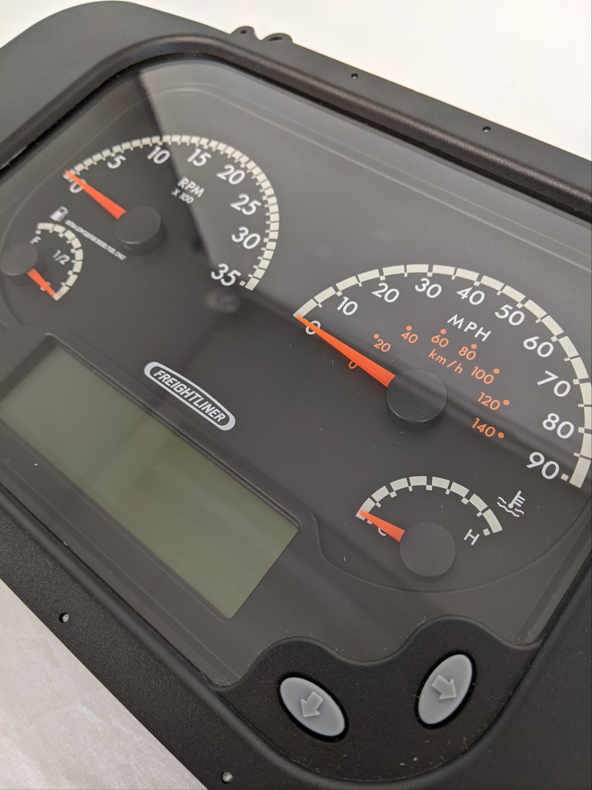 Freightliner 4 Gauge MPH Speedometer & Tach Cluster - P/N A22-78123-002 (8904435499324)