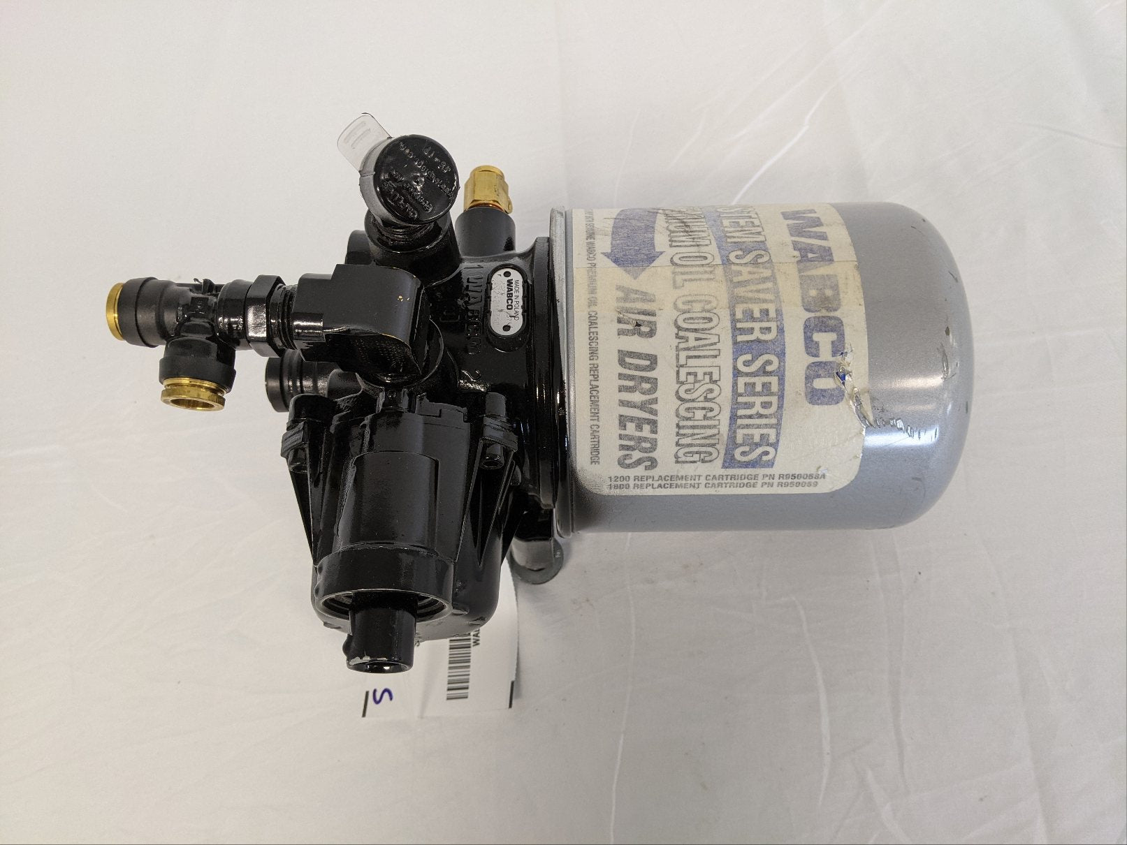 Used Wabco Single Cannister Compressed Air System Air Dryer - P/N 4324210350 (8905131852092)