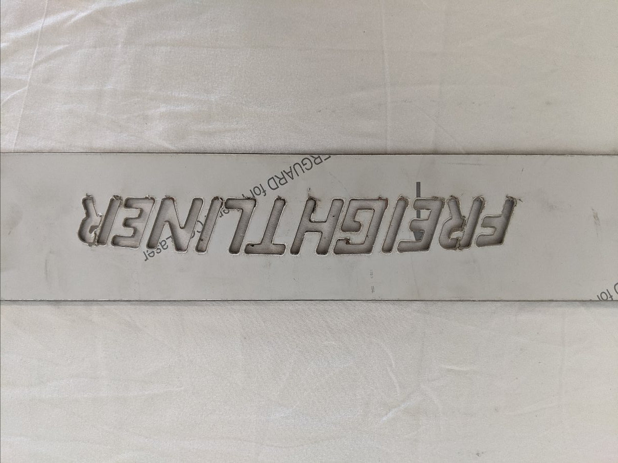 Freightliner SS Mud Flap Logo Plate - P/N 22-51518-000 (8929334001980)