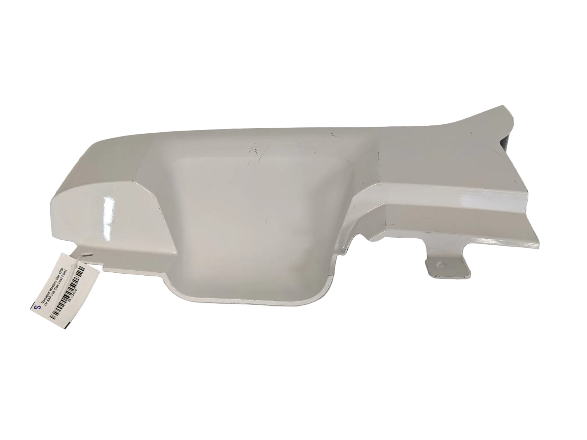 Damaged Western Star 47X SBA LH Side Cowl Panel - P/N 18-72418-004 (8972988678460)