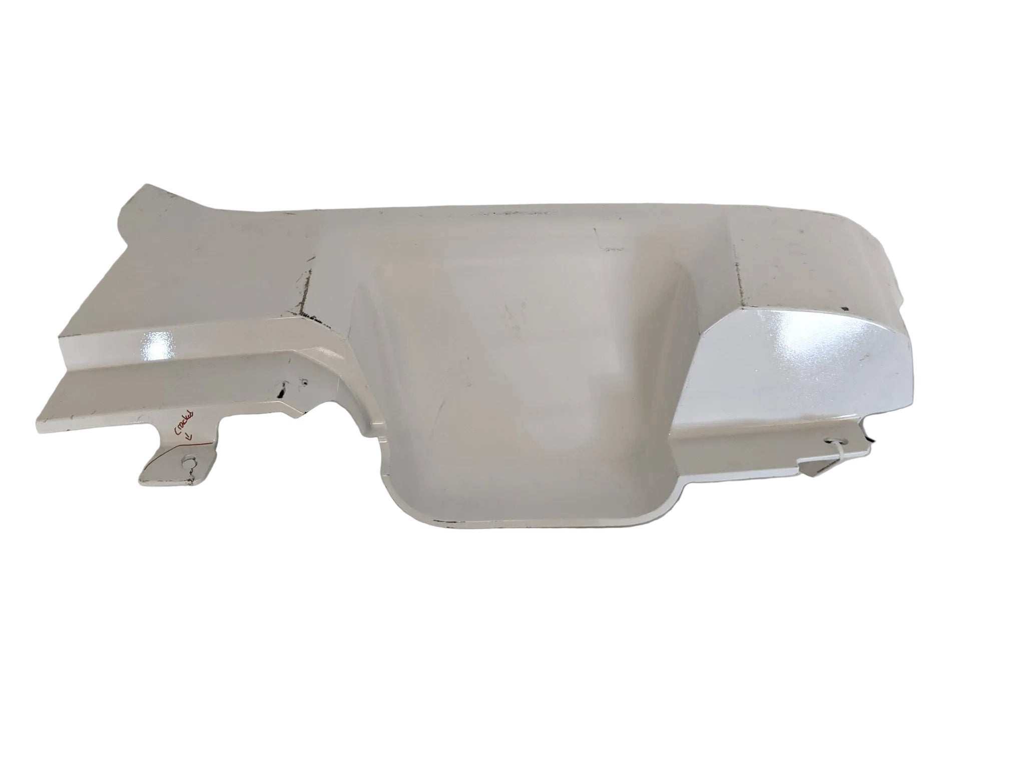 Damaged Western Star 47X SBA RH Side Cowl Panel - P/N 18-72418-005 (8973096812860)