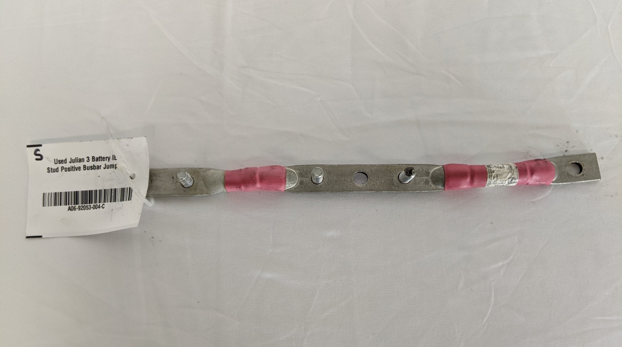 Used Julian 3 Battery Positive Busbar Jumper - P/N A06-96500-002 (8983695950140)