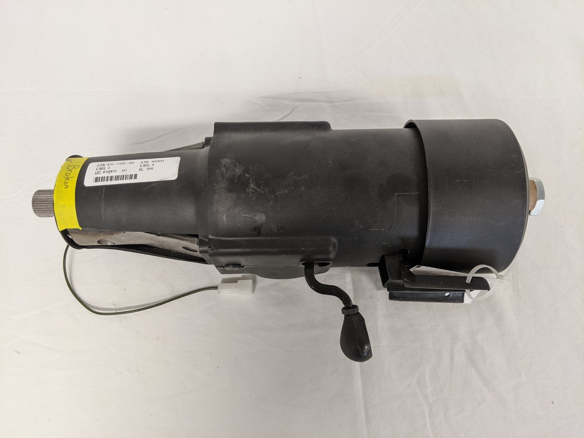 Damaged Western Star Steering Column w/o Brake - P/N A14