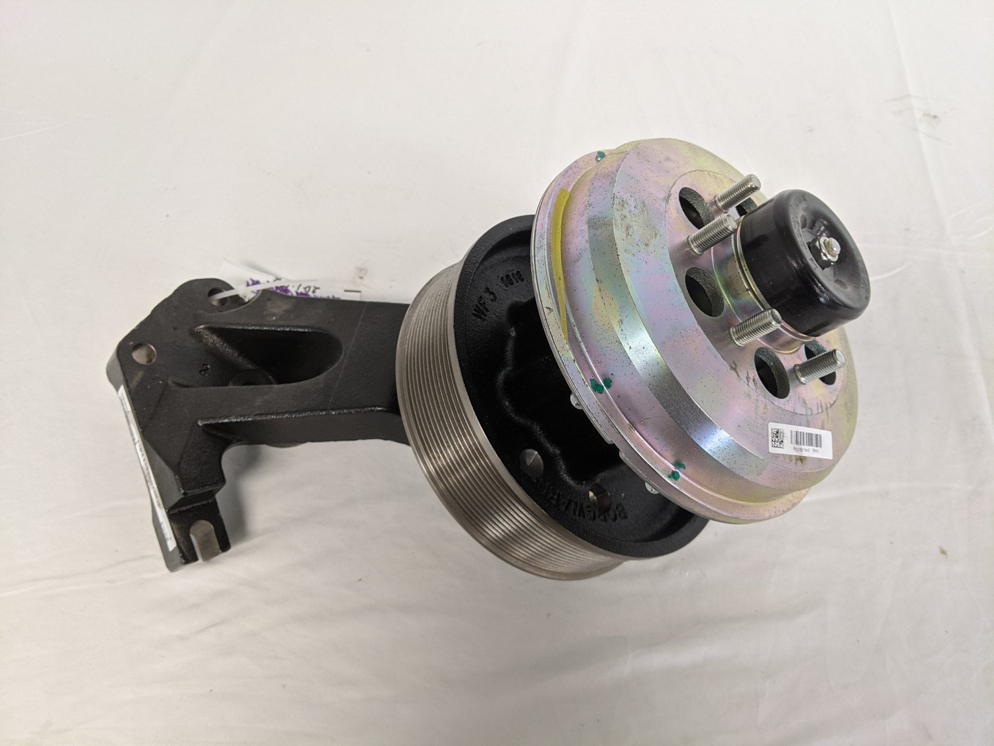 Kysor ISX15 235FC Fan Pully Clutch Hub PTD Black - P/N KYS010032441 (9026121793852)