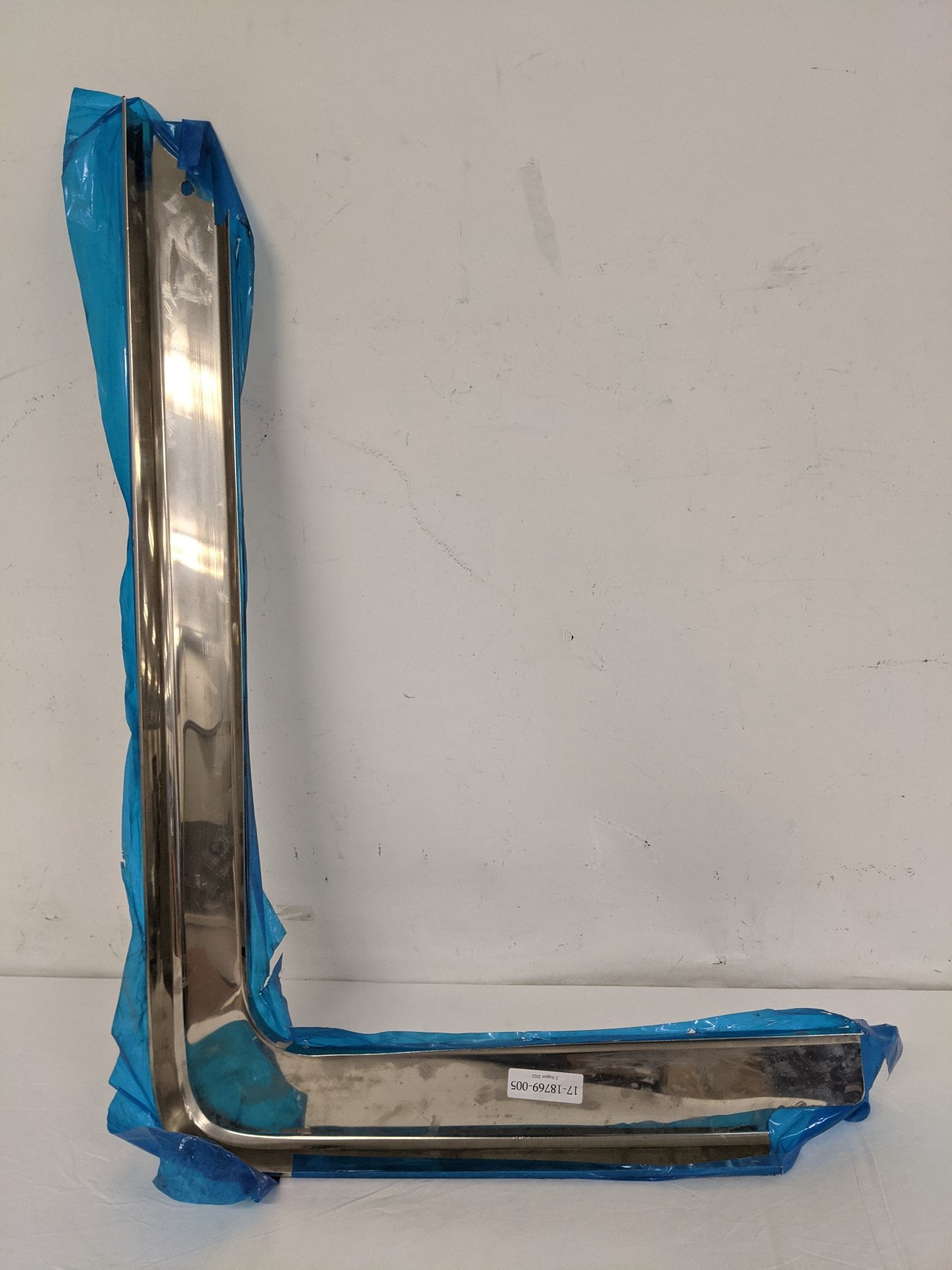 Western Star 4900 RH 37 ¼" x 24 ½" LMX SS Hood Bezel - P/N 17-18769-005 (9335925309756)