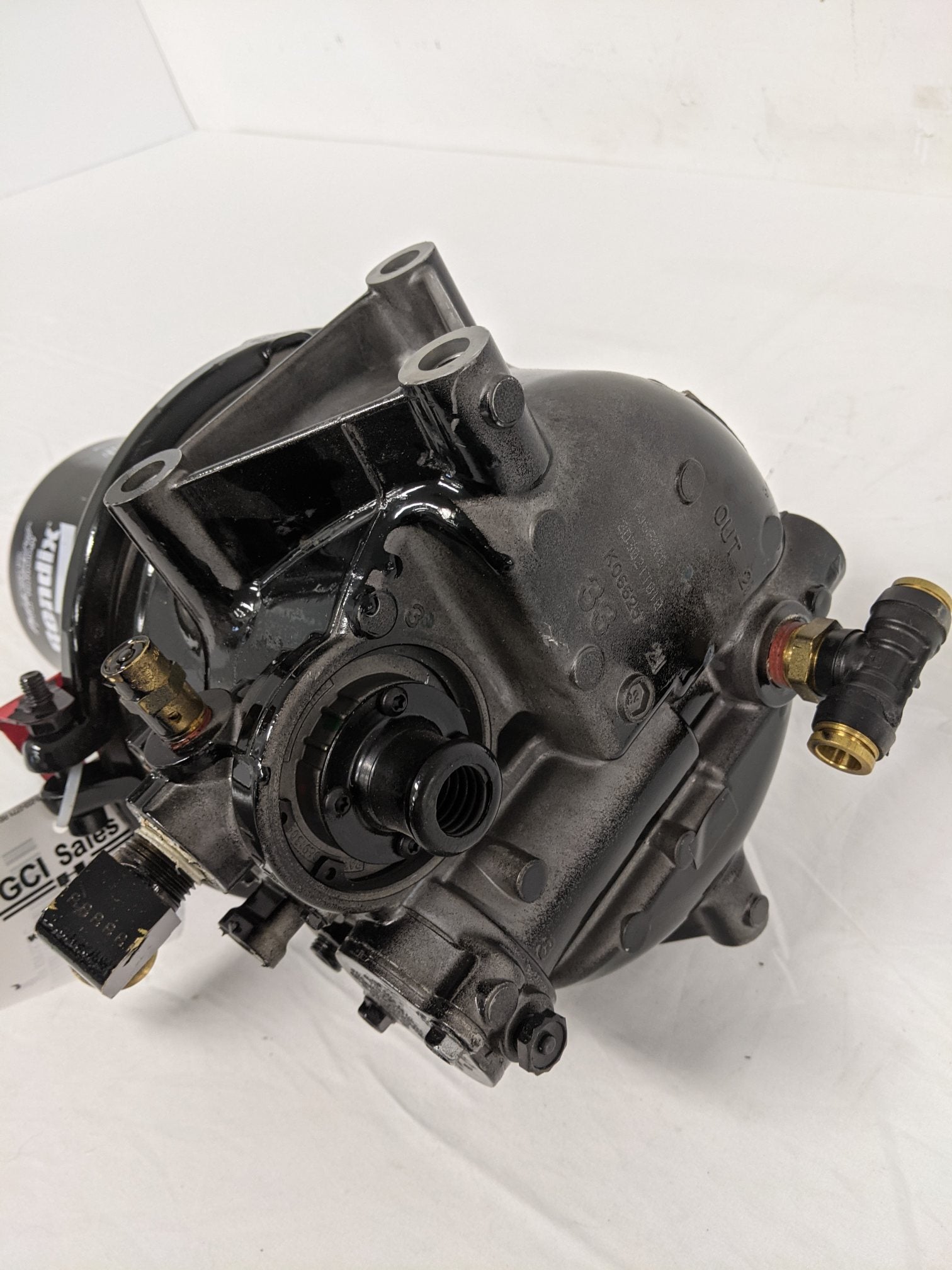 Used Bendix AD-9SI Air Filter & Dryer Assy w/Drain & Check Valves - P/N K091832 (9058567913788)