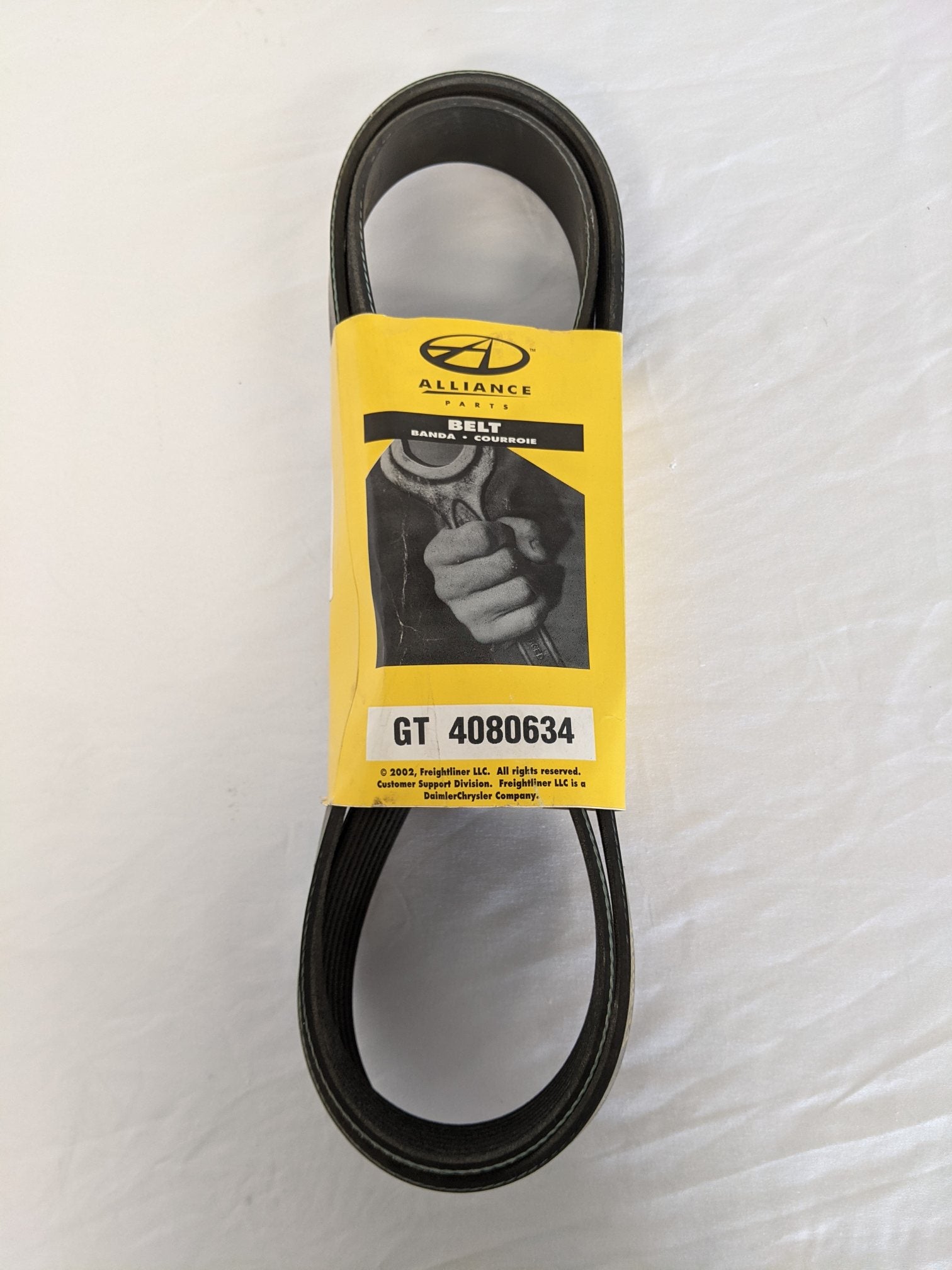 Alliance 63.4" 8 Rib Micro-V Belt - P/N GT 4080634 (9058970829116)