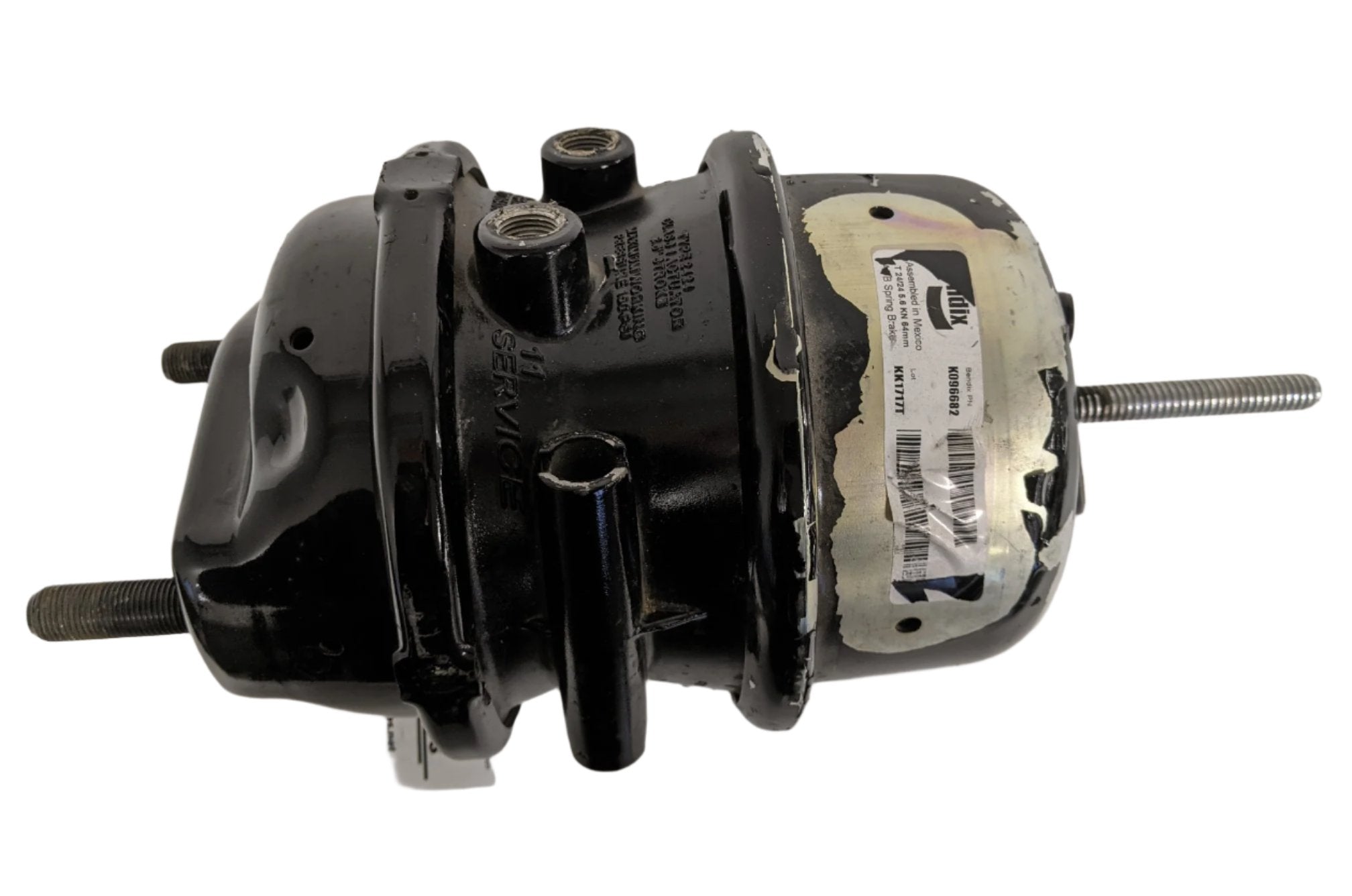 Used Bendix T24/24 w/ 2.5" Stroke DDSB ADB Brake Chamber - P/N K096682 (9049572311356)
