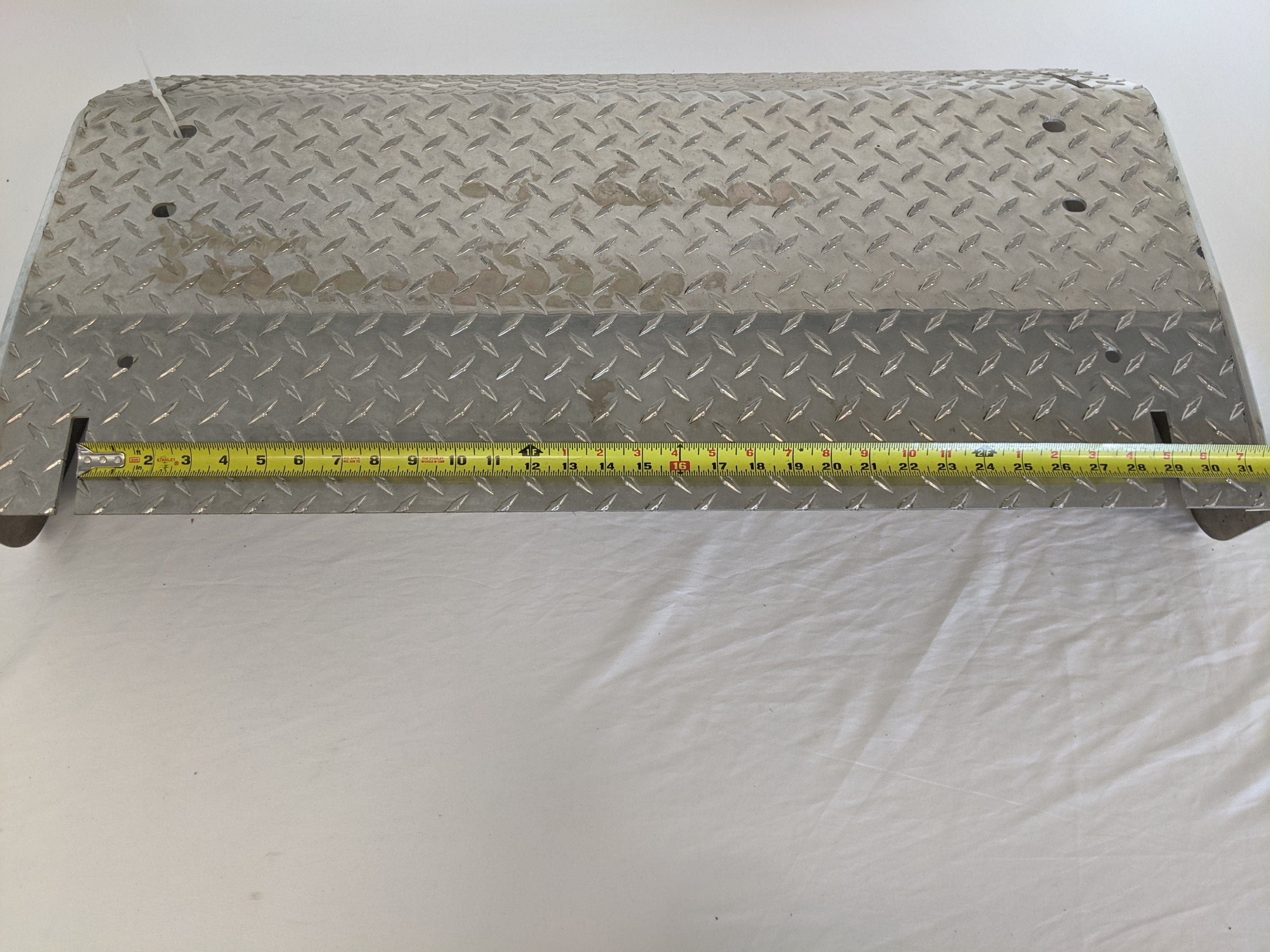Freightliner 35.63" Polished Aluminum Battery Box Cover - P/N A66-05875-001 (9100800065852)