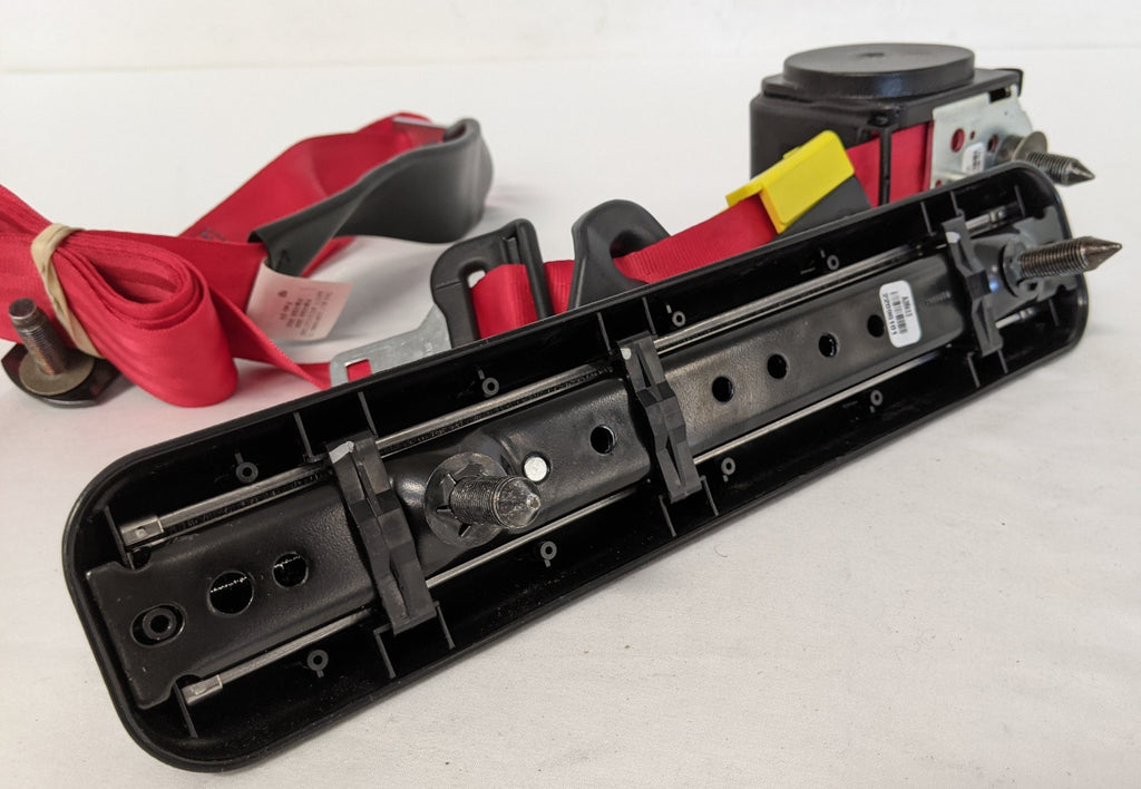 Freightliner Cascadia IMMI LH Red Air Ride Seat Belt P/N IMM F150990